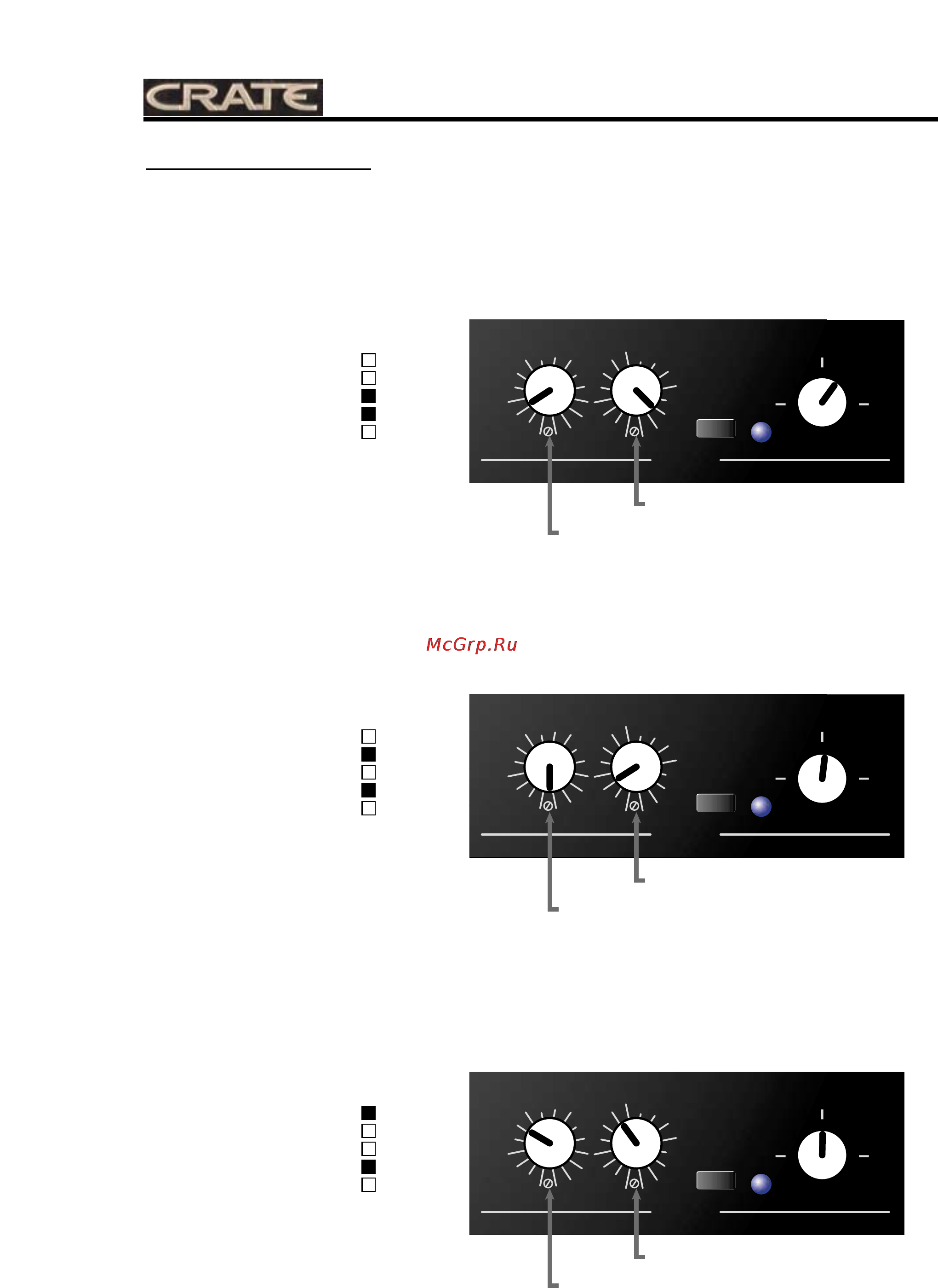 Crate VTX212B [10/16] Save tap save tap