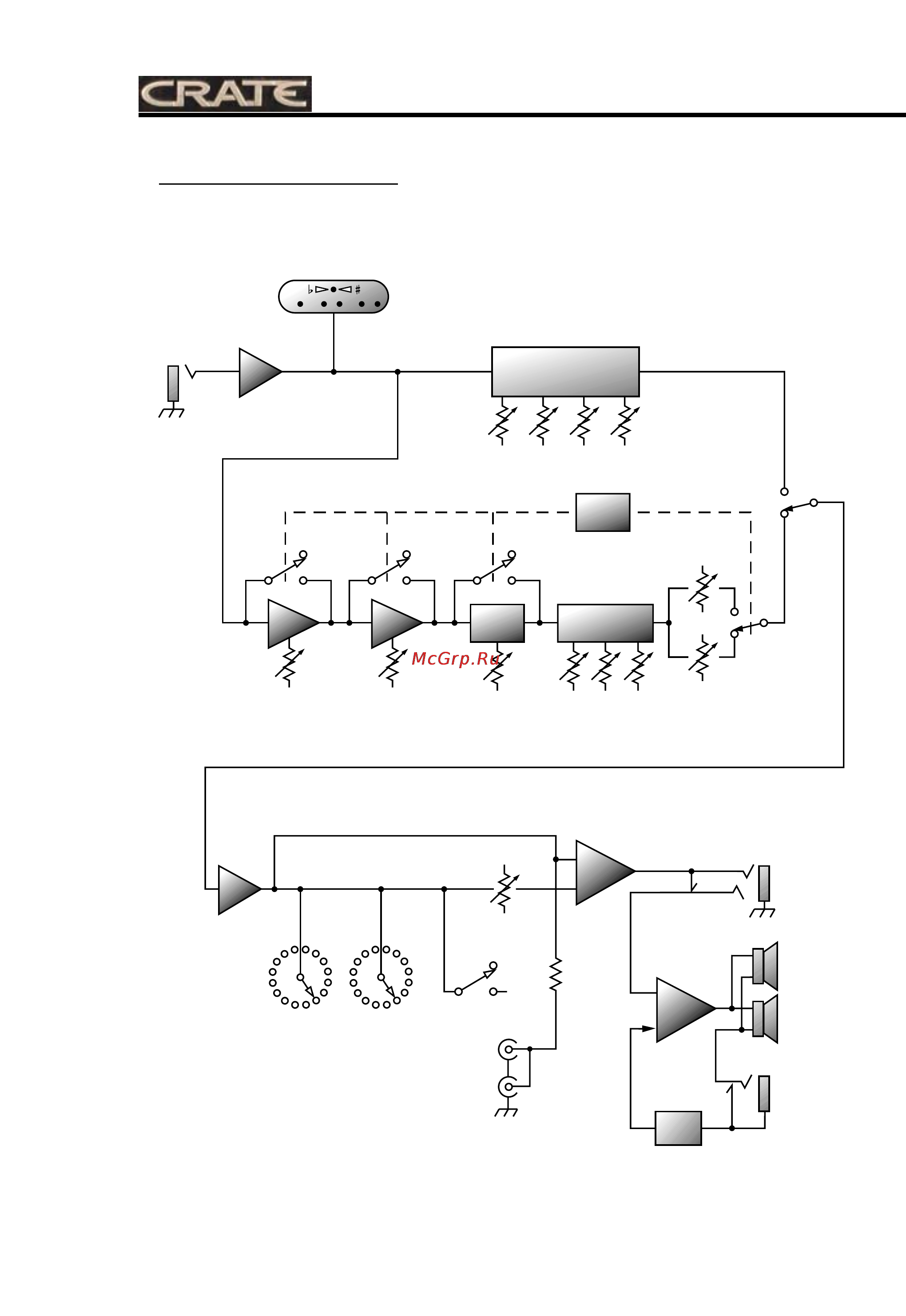 Crate VTX212B [15/16] System block diagram