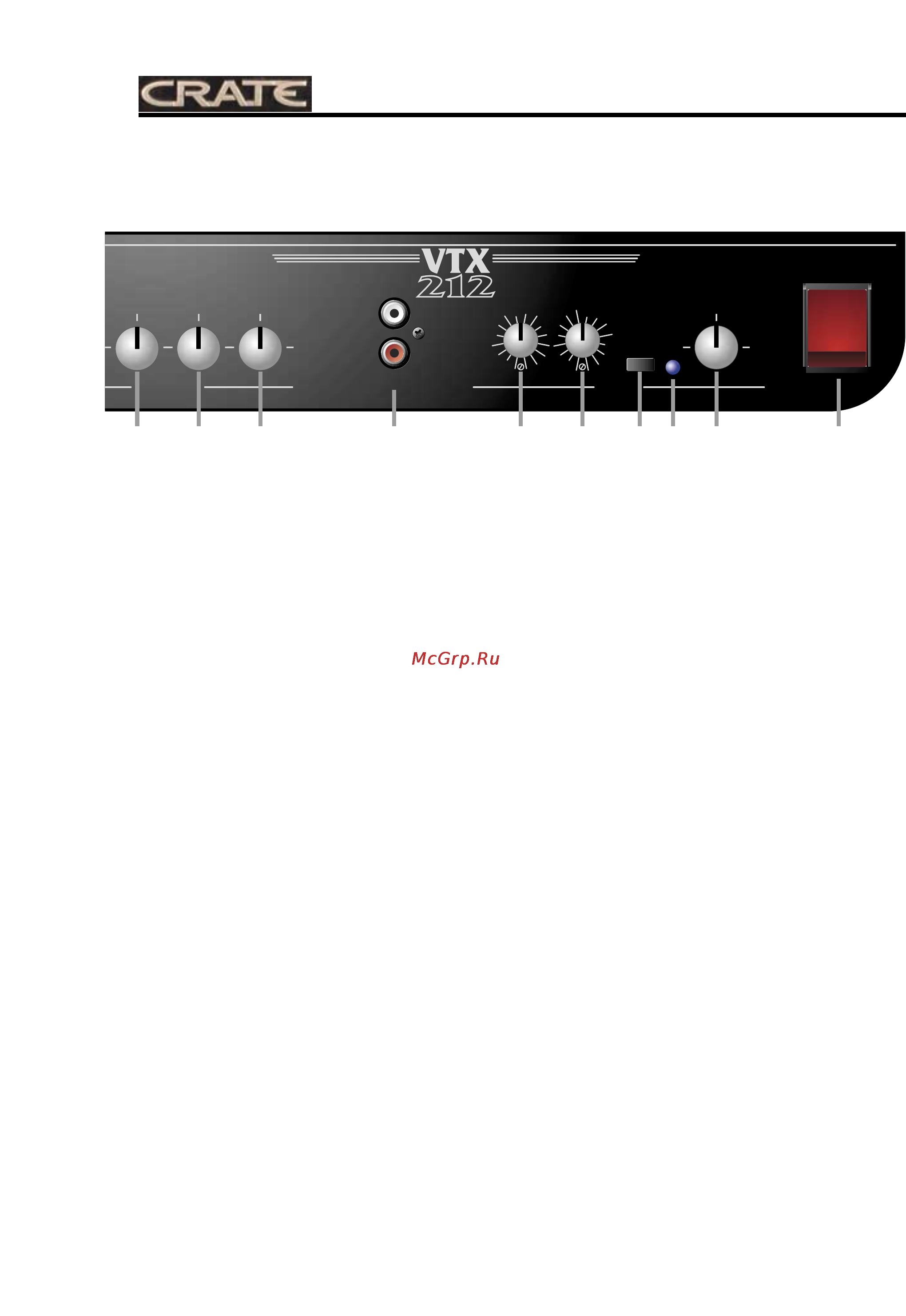 Crate VTX212B [5/16] Three channel guitar amplifier with advanced dsp