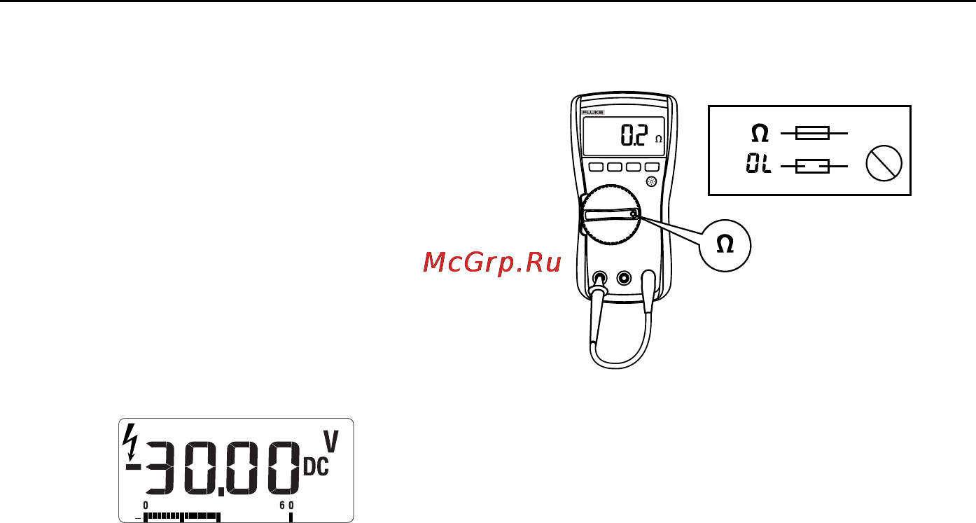 Fluke 115С [18/26] C and 117c users manual
