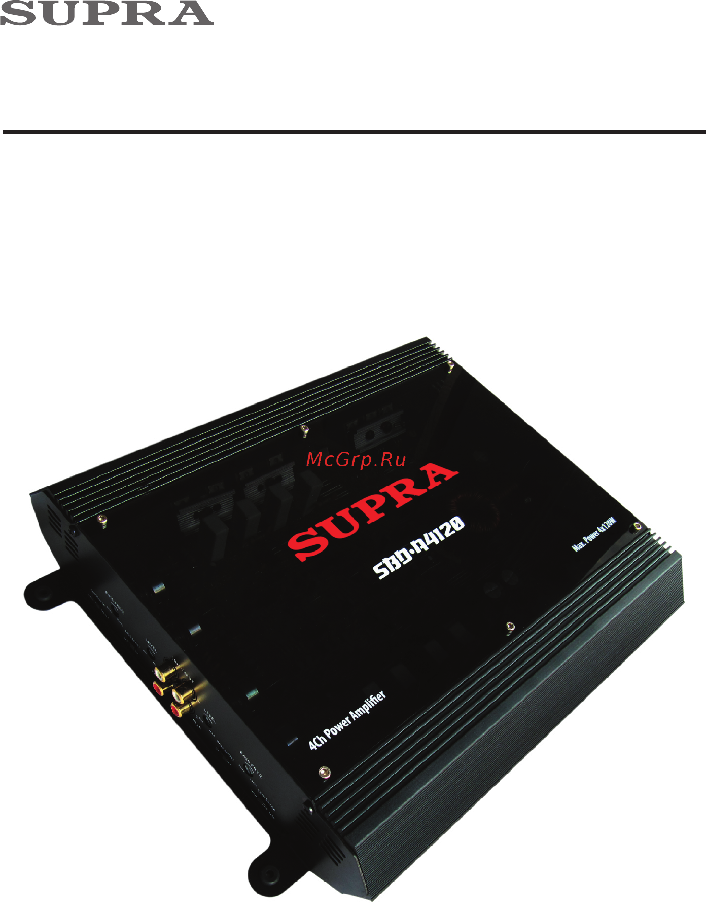 Supra SBD-A4120 Инструкция по эксплуатации онлайн