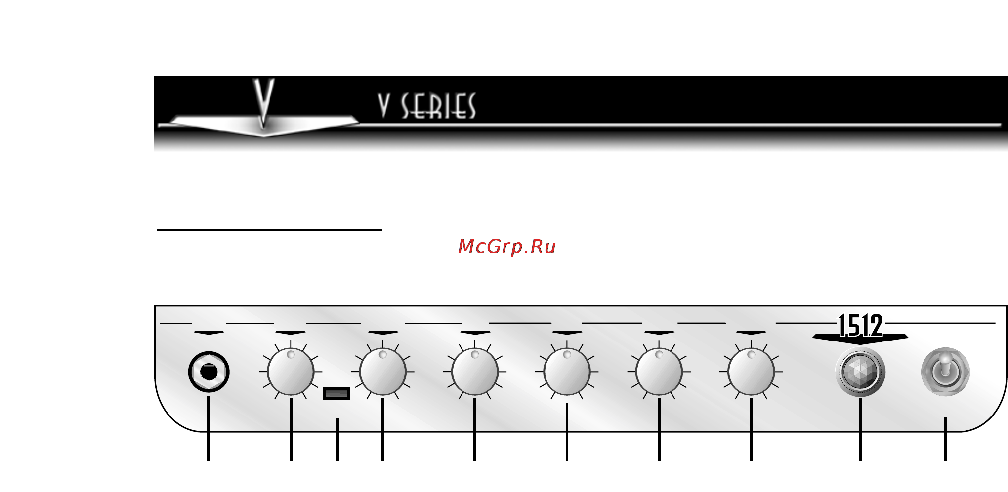 Crate V1512 [4/12] V1512 guitar amplifier