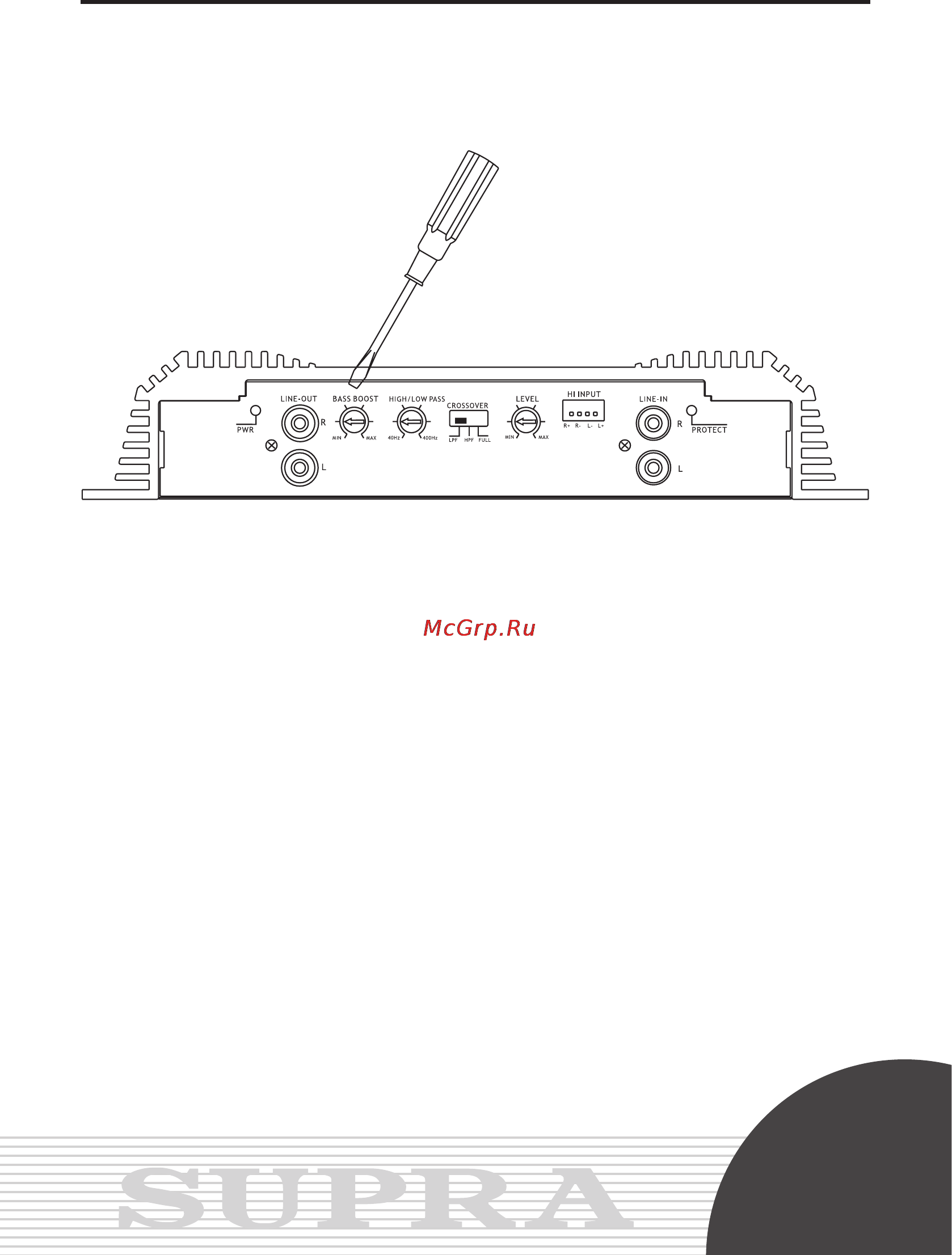 Supra TBS-A2160 [9/15] Руководство по эксплуатации