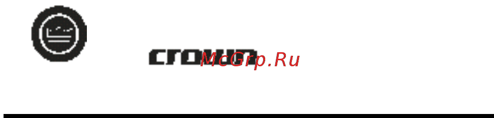 Crown CTS600 [15/28] Дополнительные функции и опции