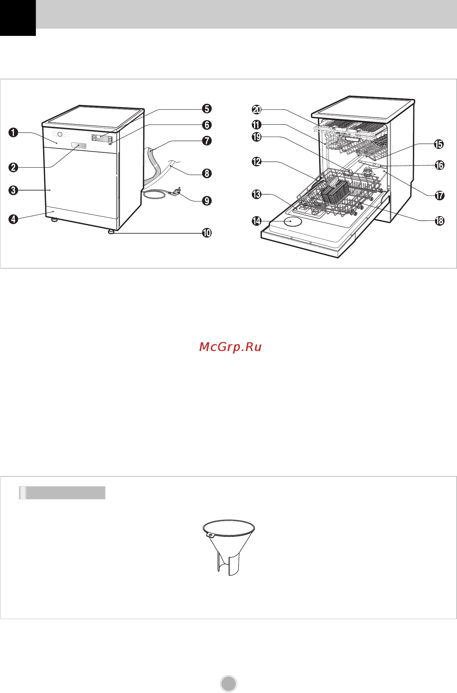 LG LD-4324MH [9/28] Оставные части