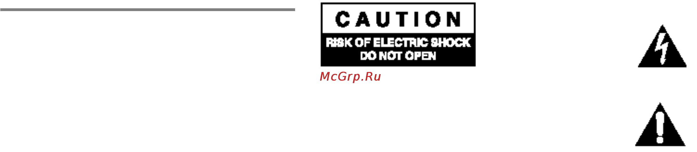 Crown XTi2000 [2/21] Усилители мощности серии хи важная инструкция по безопасности