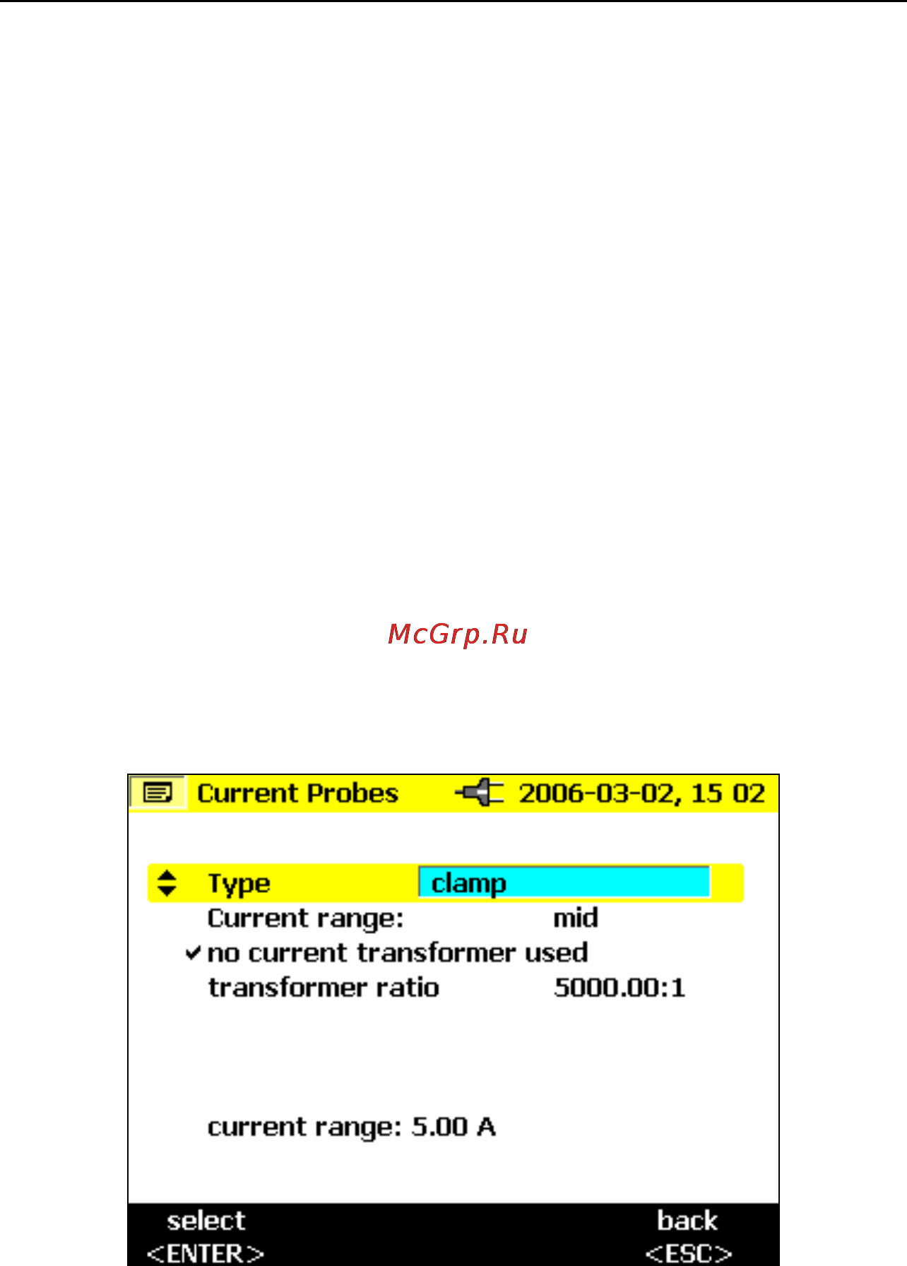 Fluke 1735 [26/78] Установка инструмента instrument setup