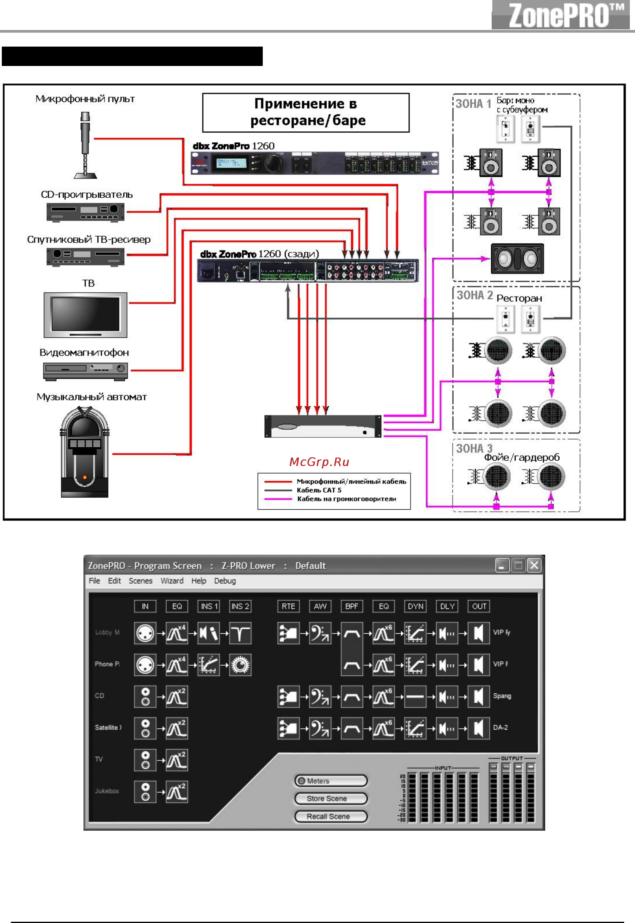 DBX ZONEPRO 1261 [44/72] Раздел 5