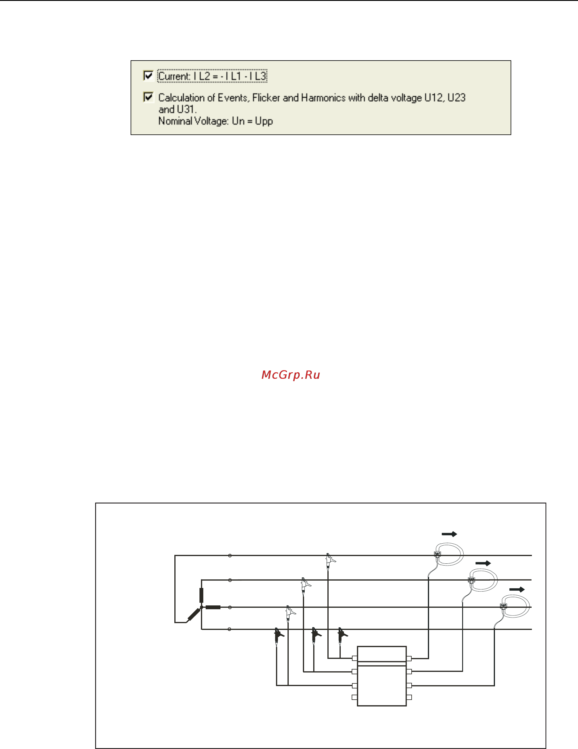 Fluke 1760 [48/110] Wire network 3 wattmeter method