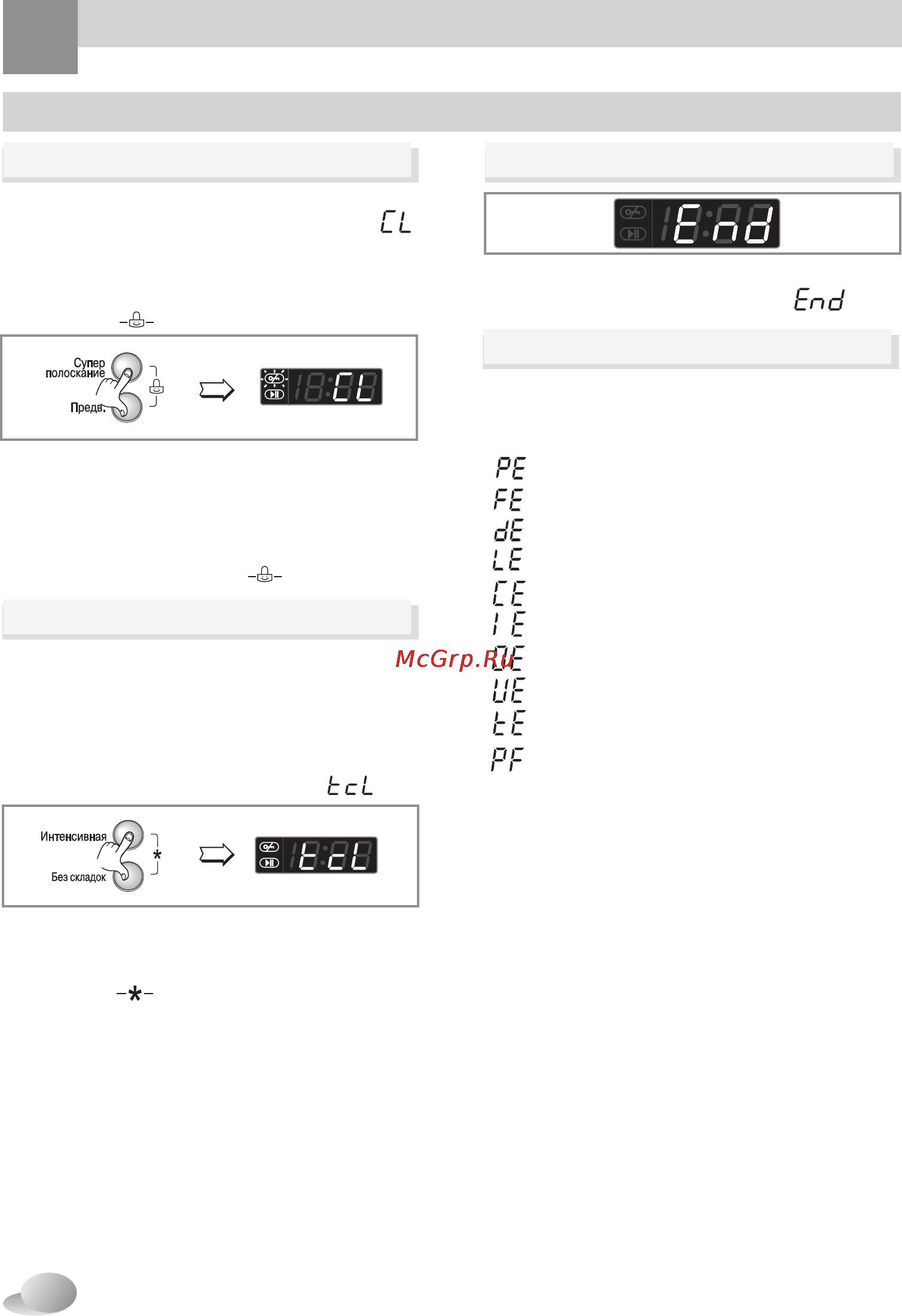 LG F1258ND [18/32] Спользование стиральной машины