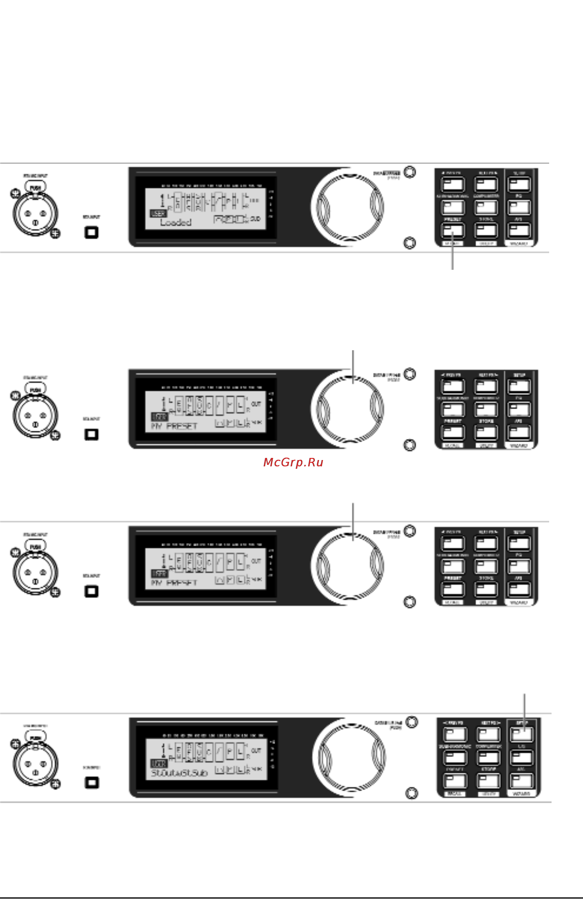 DBX DRIVERACK PX [12/18] Dbx driverack px краткое руководство