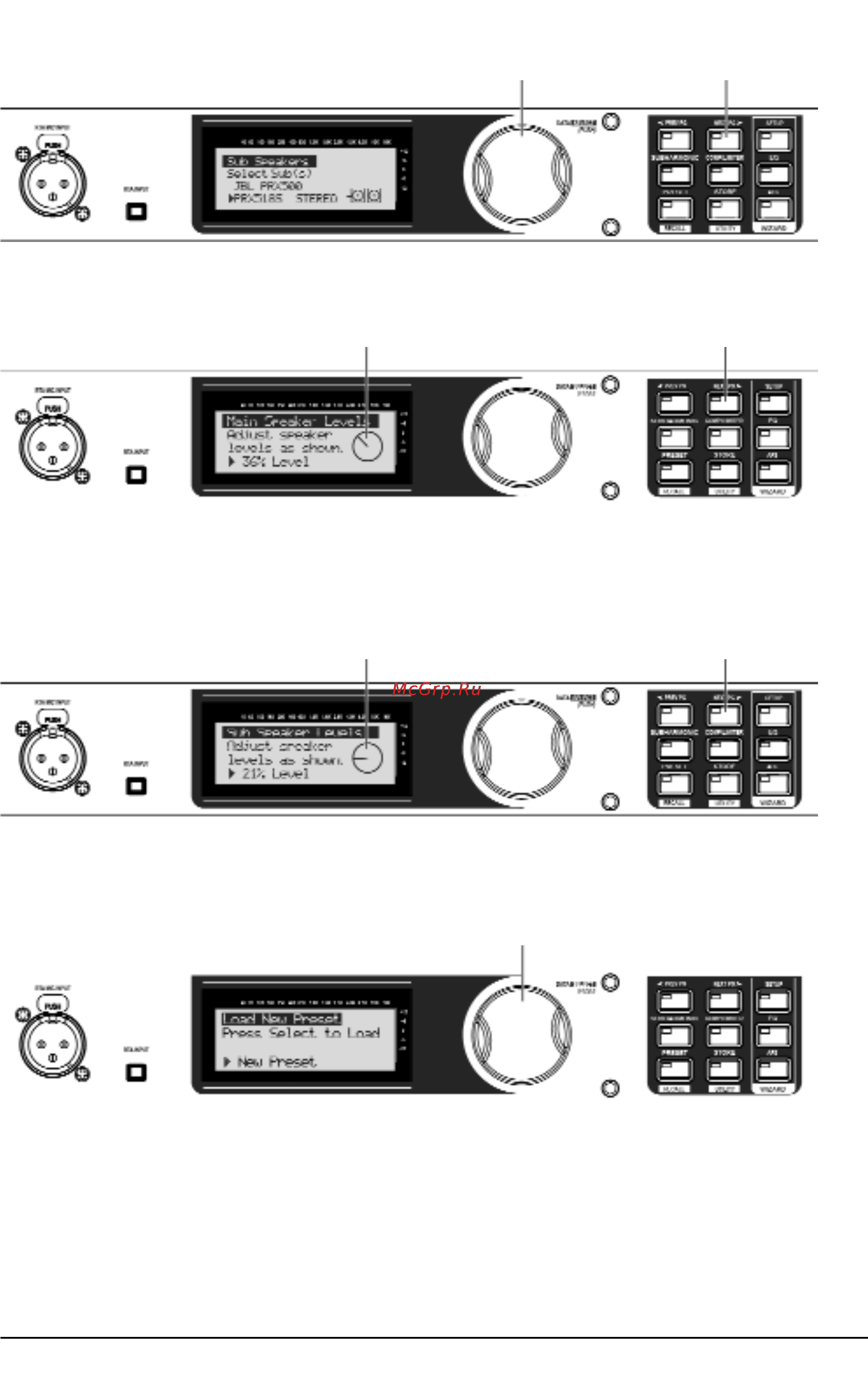 DBX DRIVERACK PX [5/18] Dbx driverack рх краткое руководство 5
