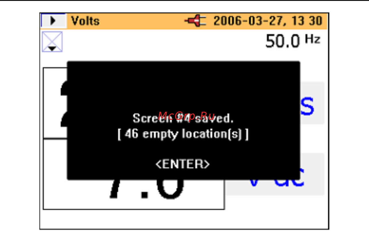 Fluke 345 [49/80] Viewing saved screens