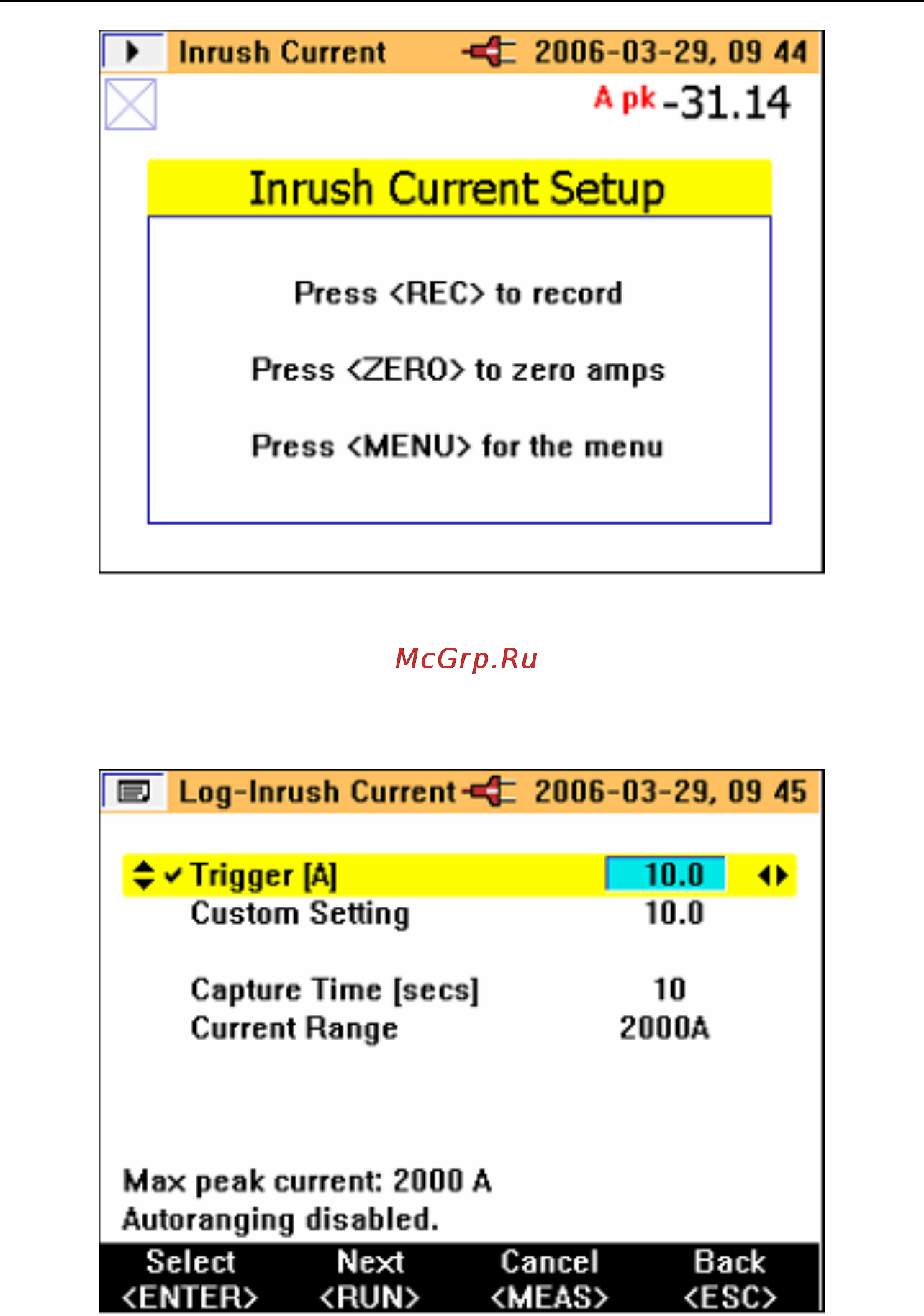 Fluke 345 Инструкция по эксплуатации онлайн [73/80] 4638