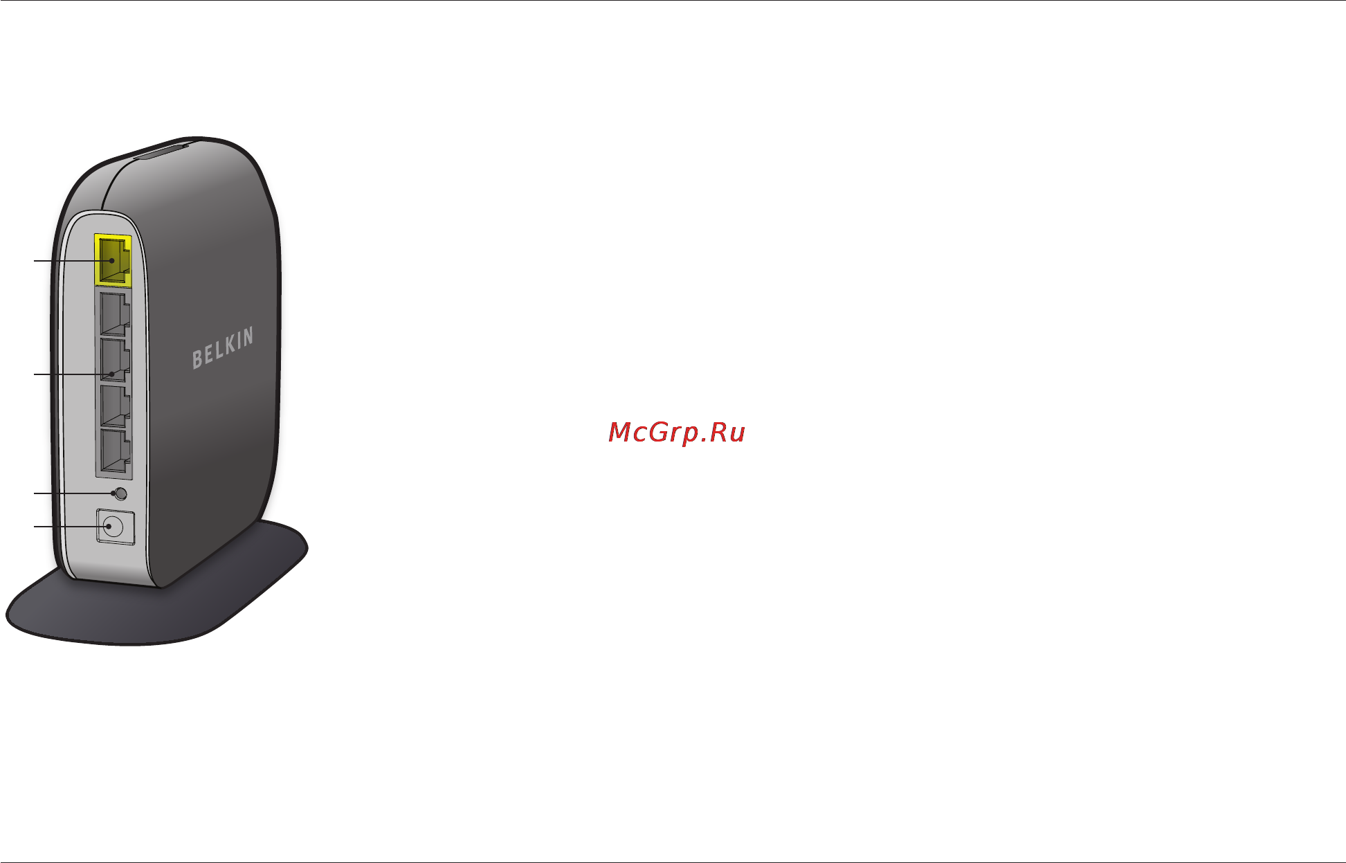 Belkin F7D1301ru [14/31] Задняя панель