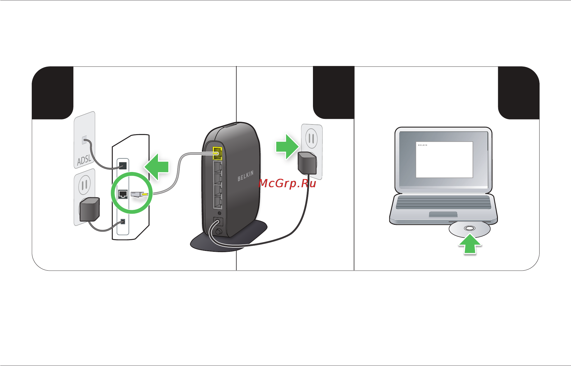 Belkin F7D1301ru [4/31] Подготовка к работе