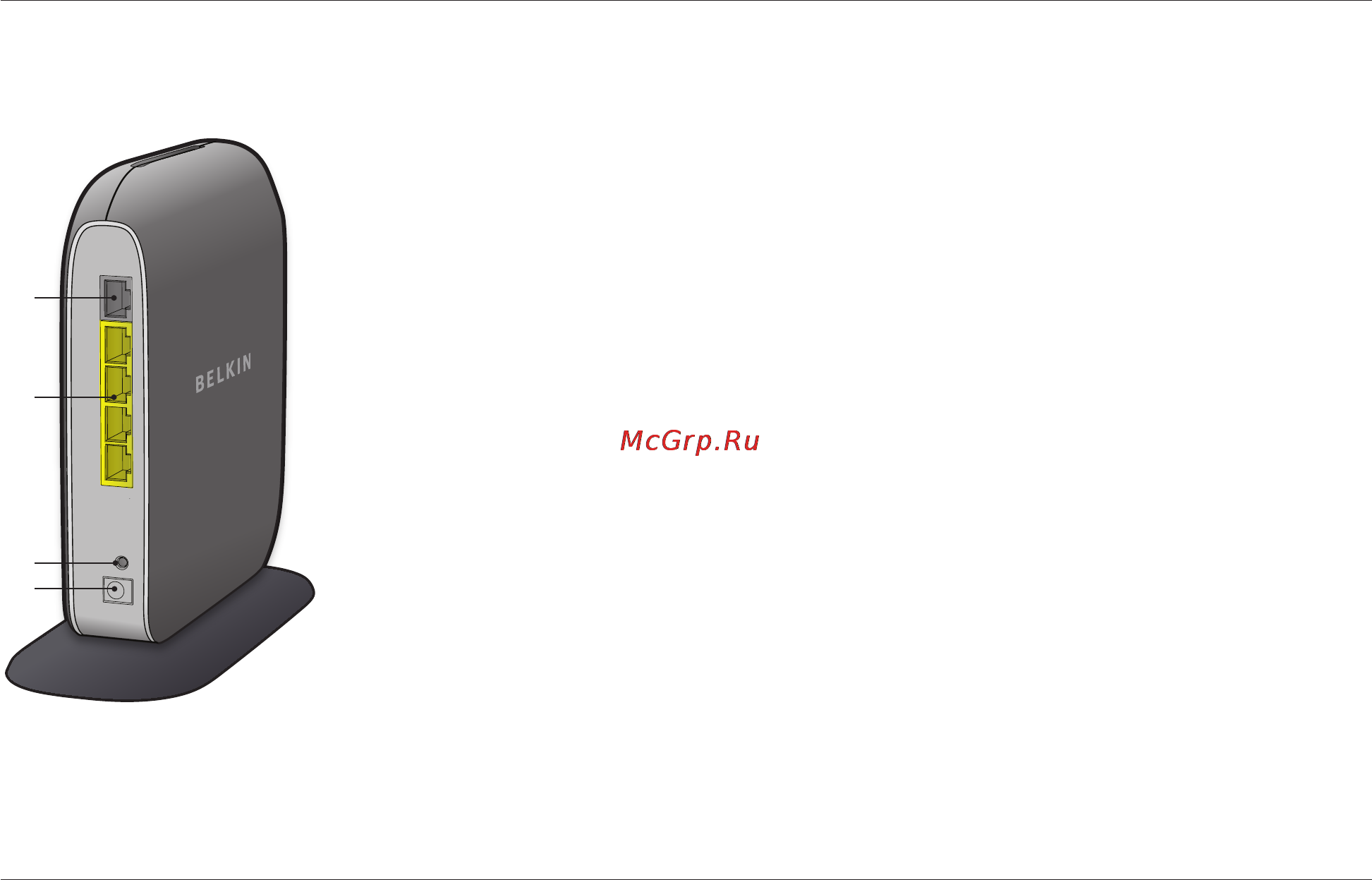 Belkin F7D1401ru [14/31] Задняя панель