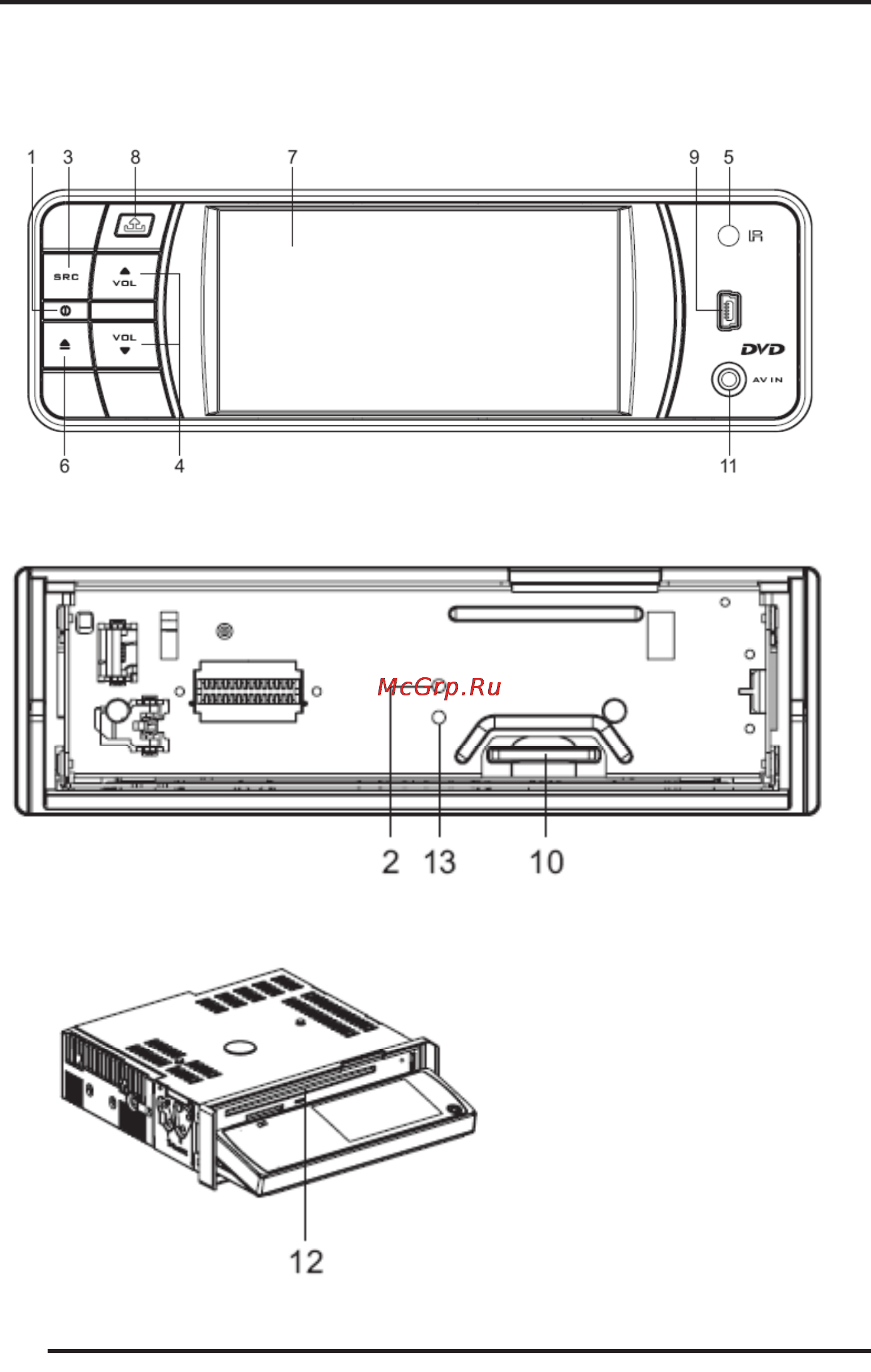 Supra SDD-T4203 [14/37] Передняя панель