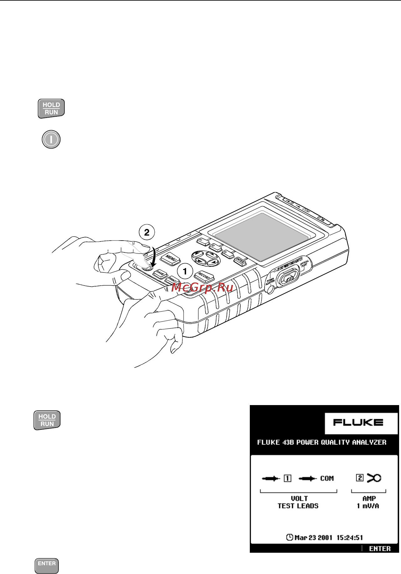 Fluke 43B [29/54] Resetting the fluke 43b