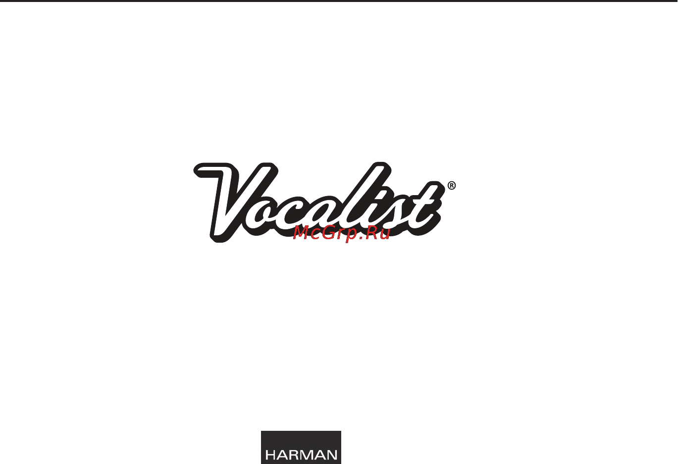 Digitech VOCALIST LIVE 5 VOCAL Инструкция по эксплуатации онлайн [44/44] 4816