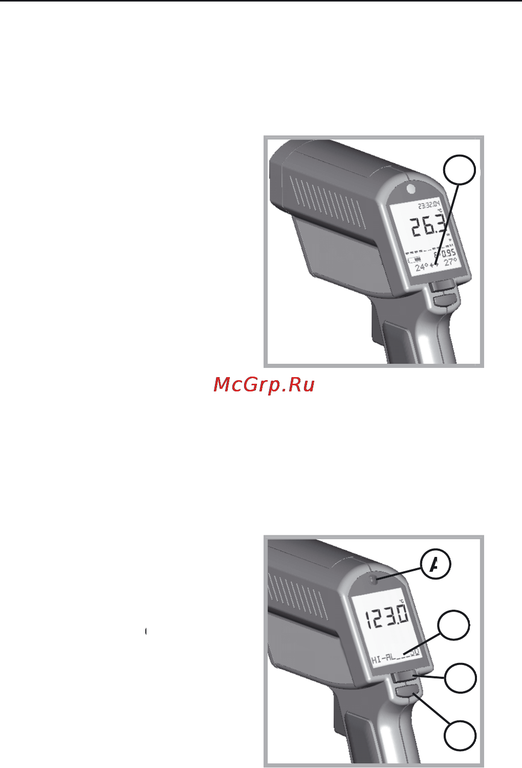 Fluke 572 [15/22] Mode and setup alarm