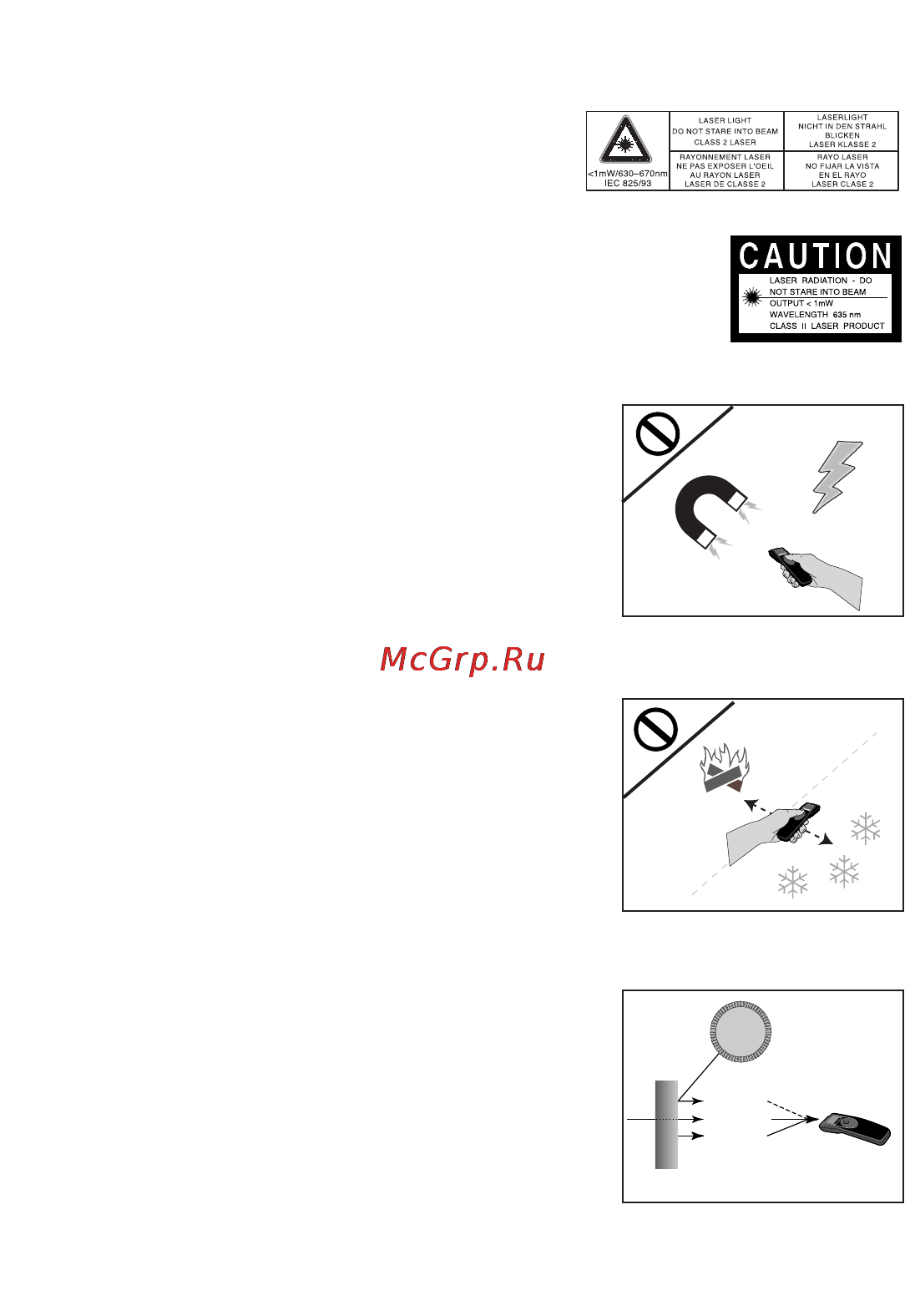 Fluke 61 [19/40] Precauciones