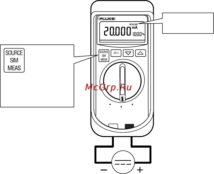 Fluke 705 [8/16] English instruction sheet page 8