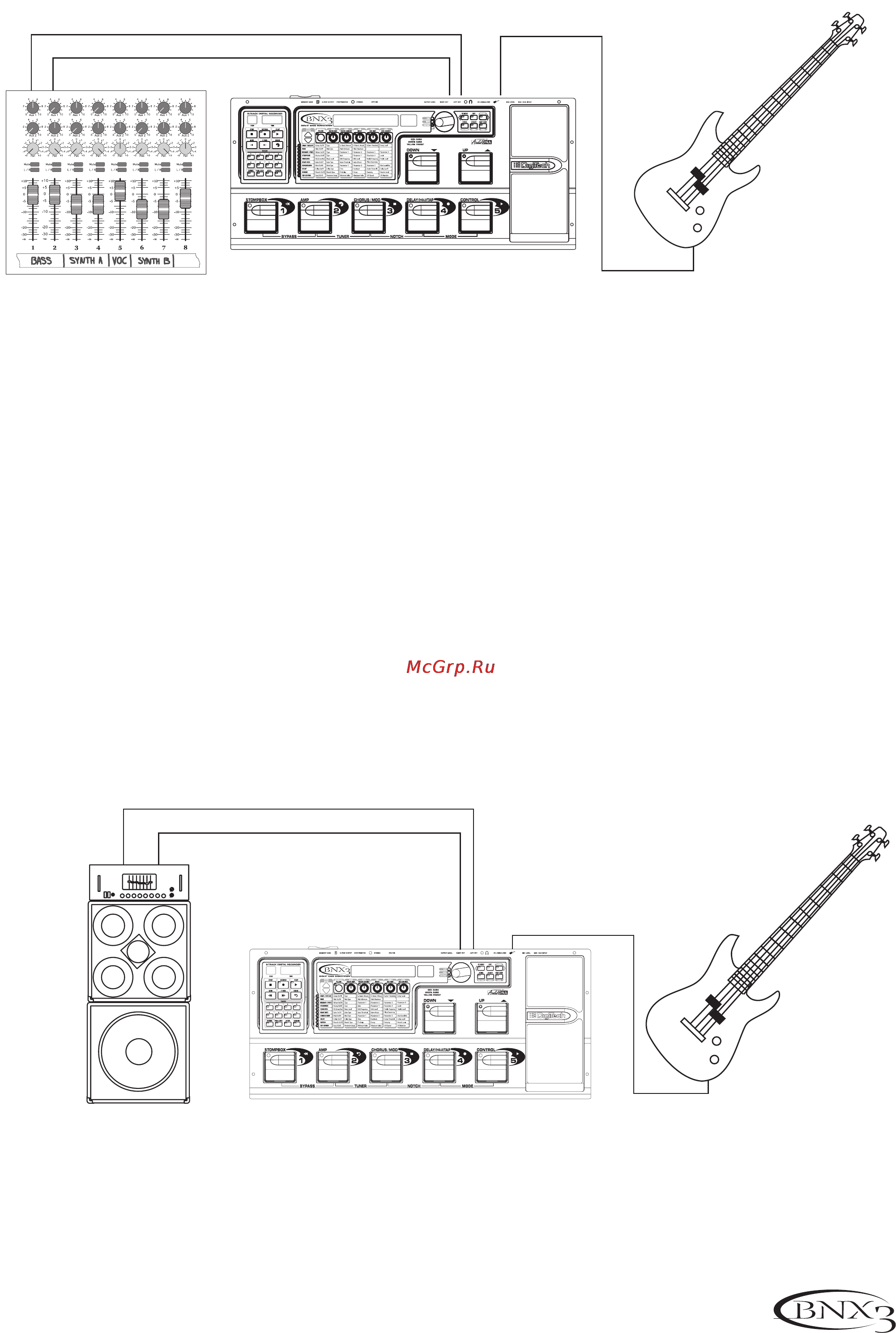 Digitech BNX3 [14/92] Введение