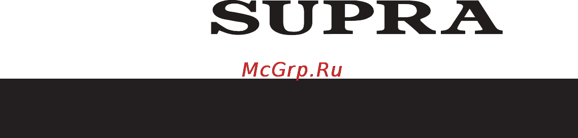 Supra SNB-200 Инструкция по эксплуатации онлайн