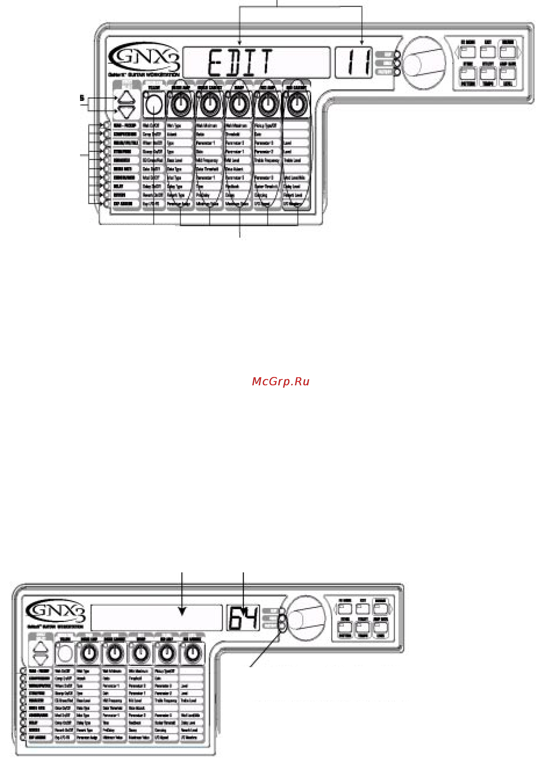 Digitech GNX3 [23/81] Сохранение копирование пресета