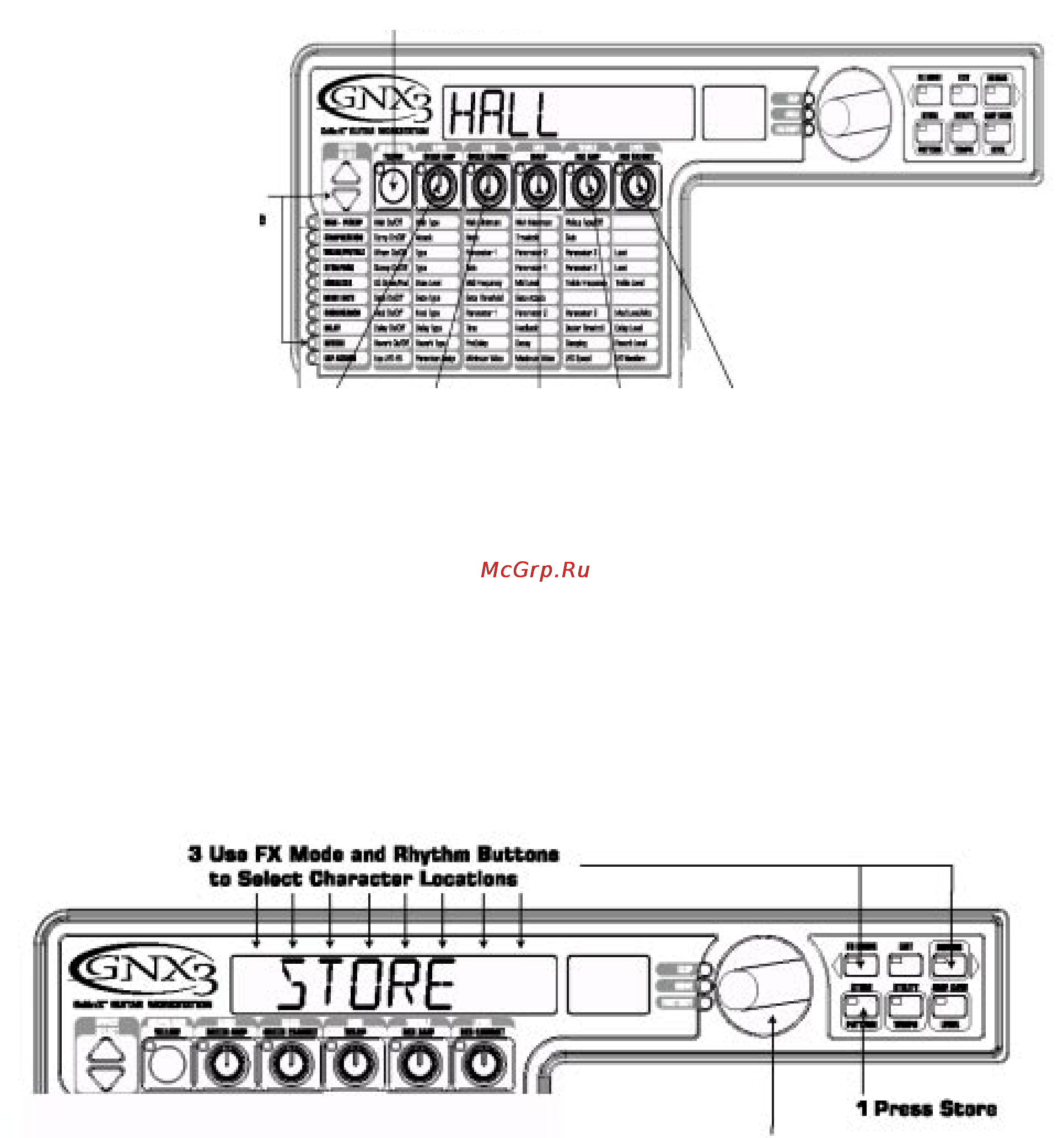 Digitech GNX3 [43/81] Ñîõðàíåíèå ïðåñåòà