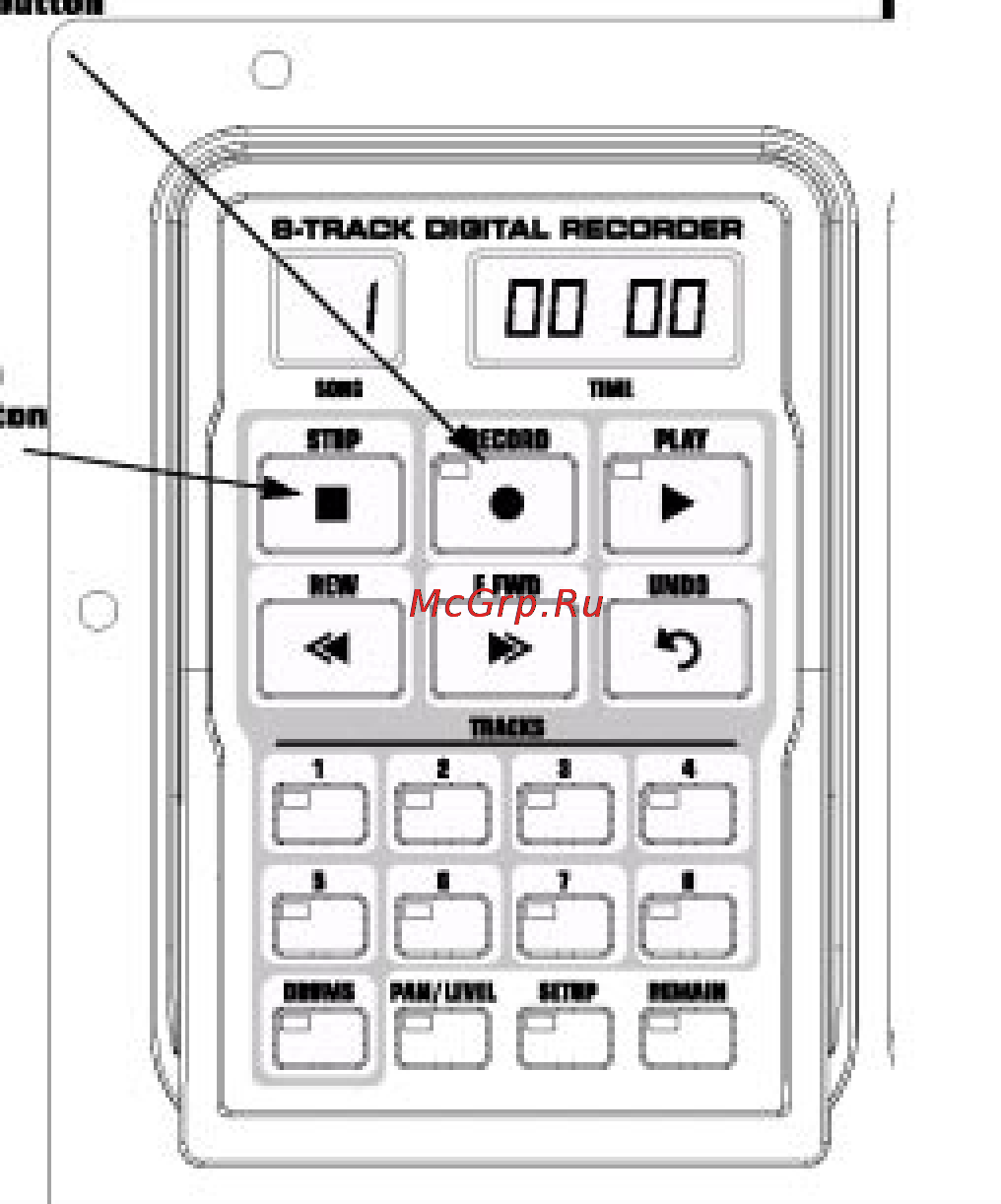 Digitech GNX3 [54/81] Âðåìÿ çàïèñè