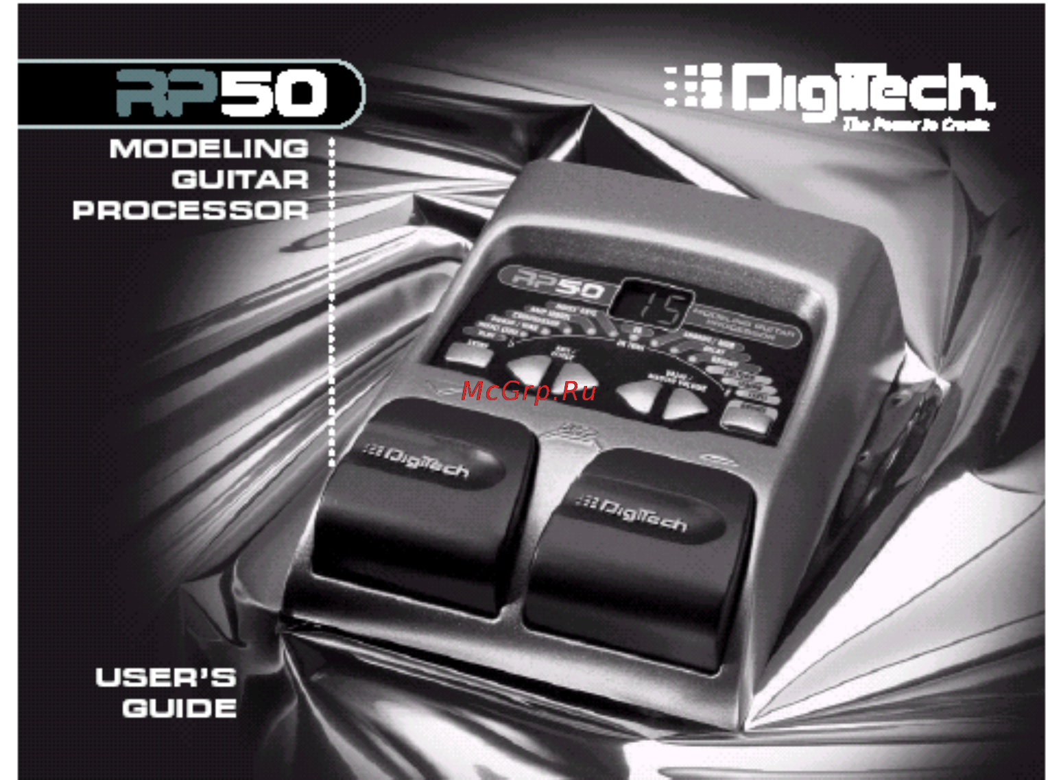 Digitech RP50PS Инструкция по эксплуатации онлайн