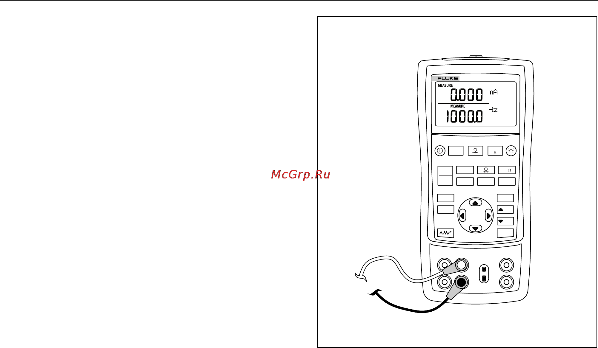 Fluke 725 [29/72] Measuring electrical parameters lower display