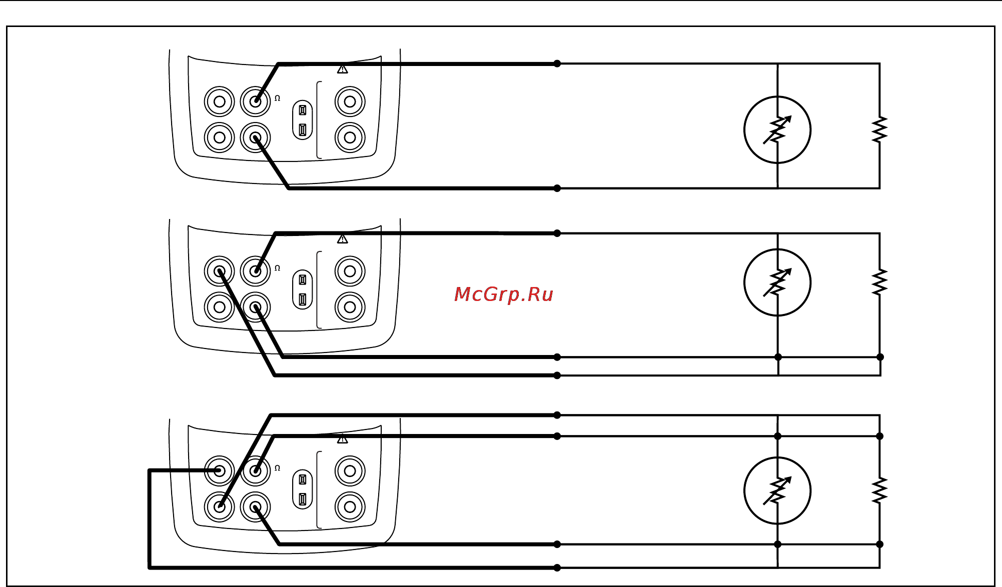 Fluke 725 [35/72] Rtd resistance to be measured