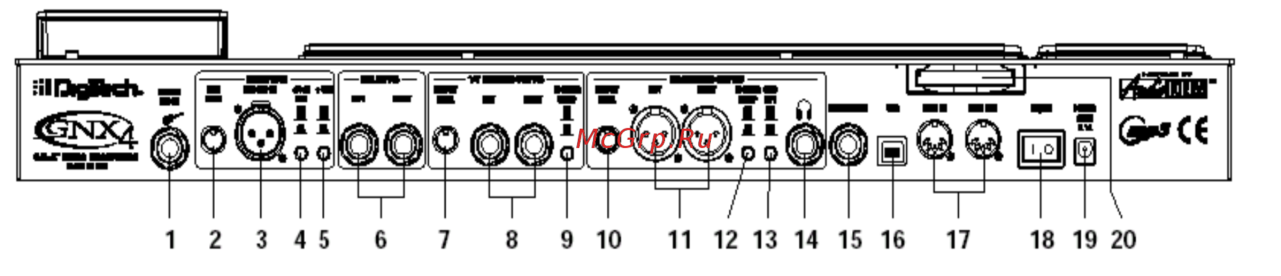 Digitech S200 [13/124] Îïòèìèçàöèÿ óðîâíÿ ìèêðîôîííîãî âõîäà mic input level