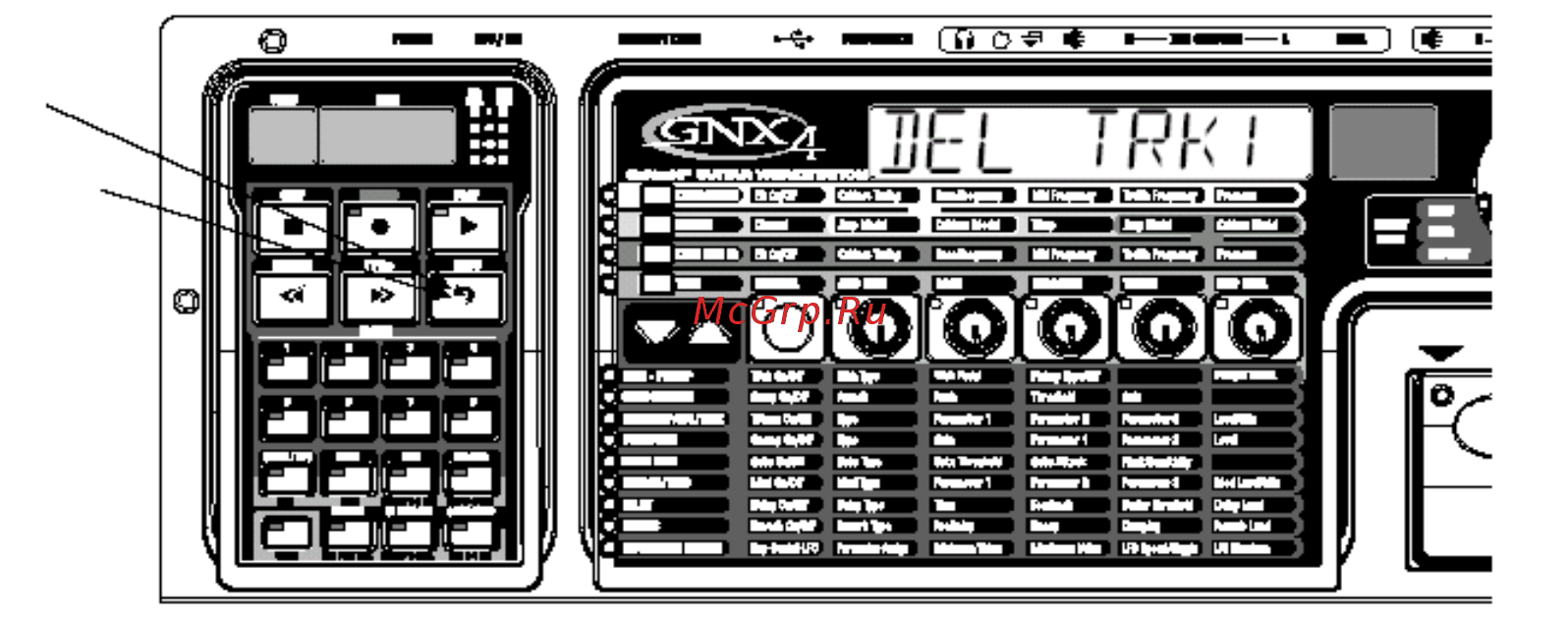 Digitech GNX4 [87/124] Èñïîëüçîâàíèå gnx3 s jamman delay looper