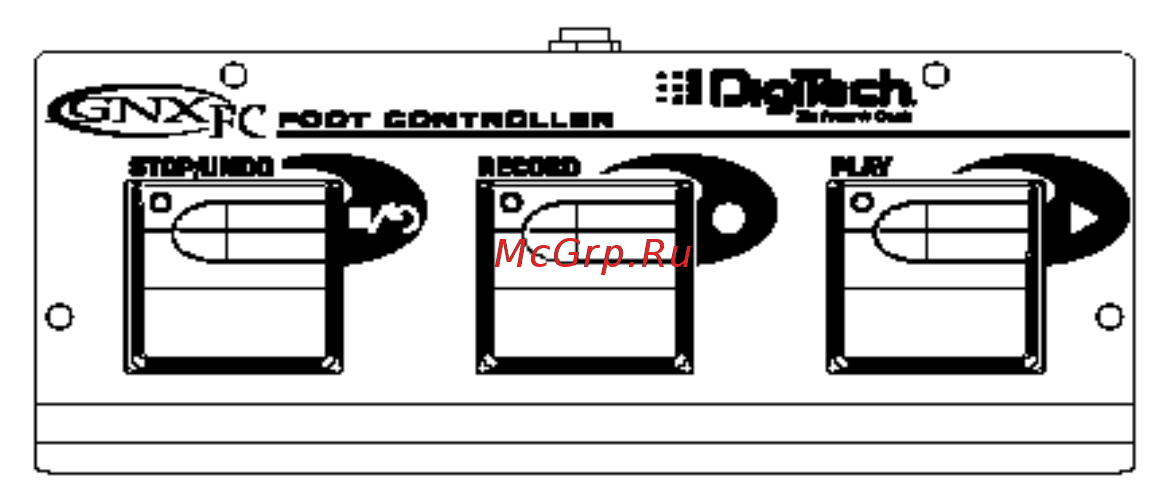 Digitech S200 [96/124] Ñòèðàíèå òðåêà ñ ïîìîùüþ ïåäàëüíîãî ïåðåêëþ àòåëÿ