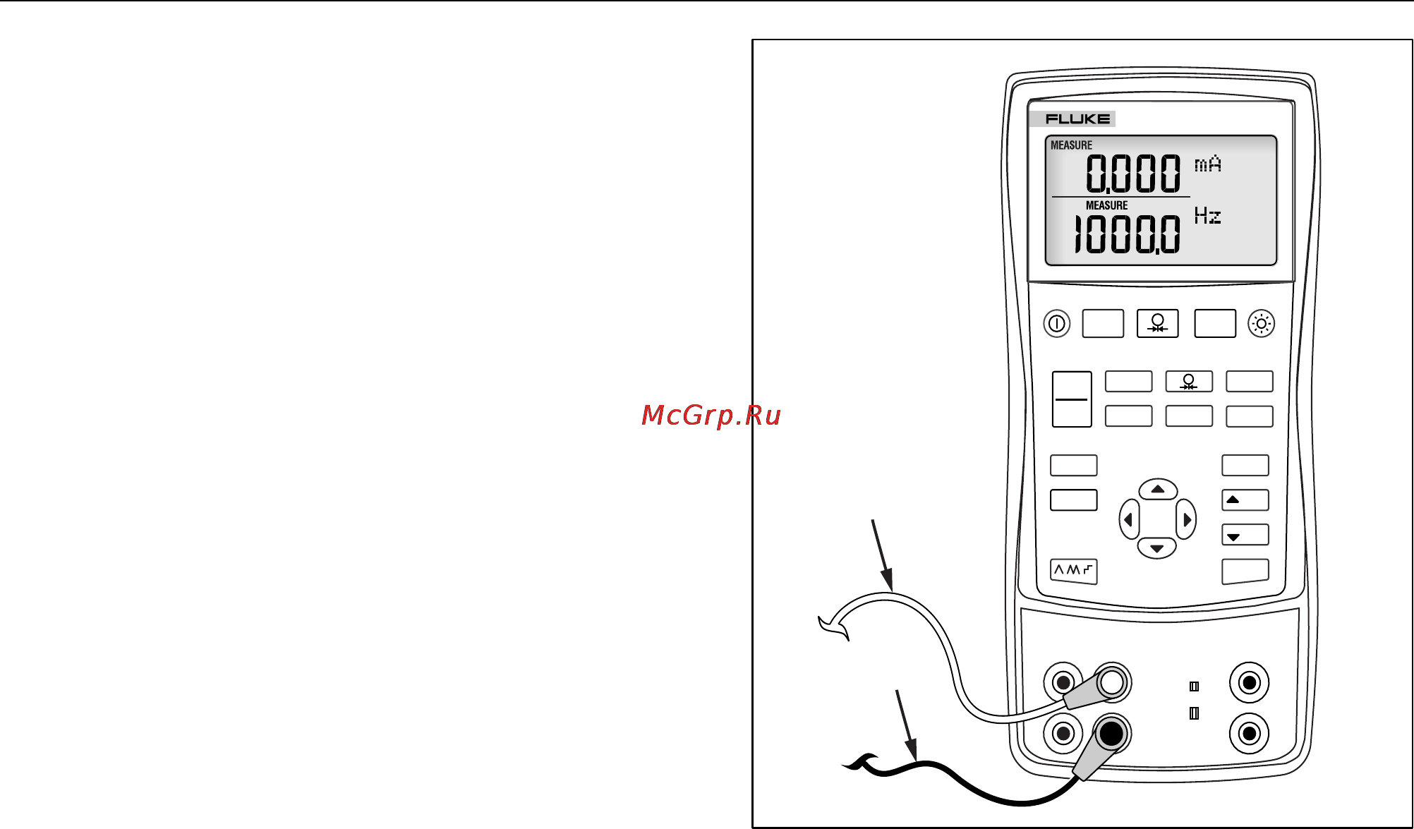 Fluke 726 [30/80] Measuring electrical parameters lower display