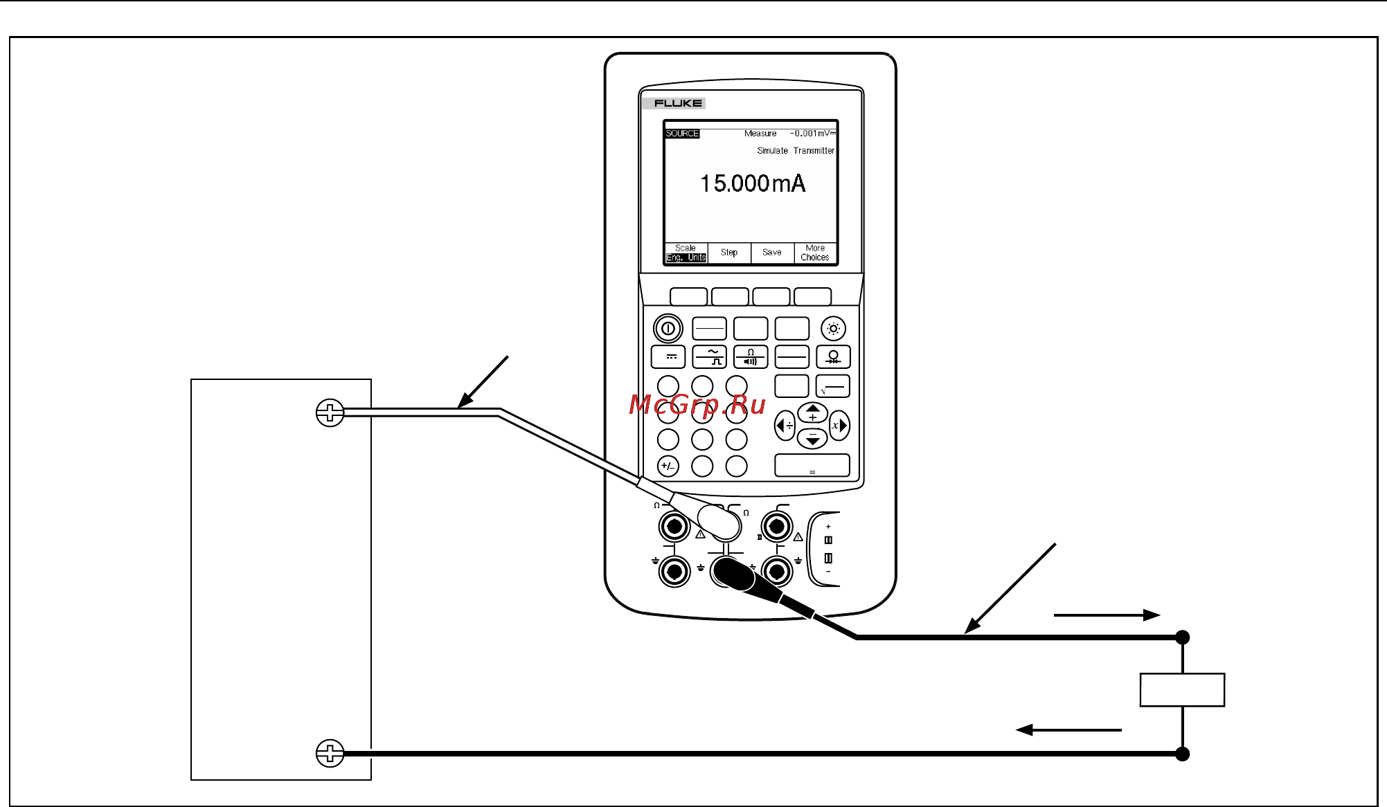 Fluke 743B [57/134] Setup ma
