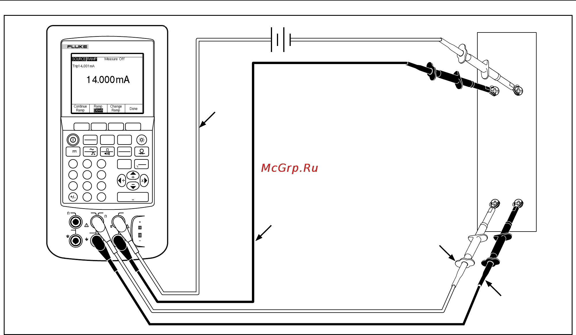 Fluke 743B [72/134] Setup ma