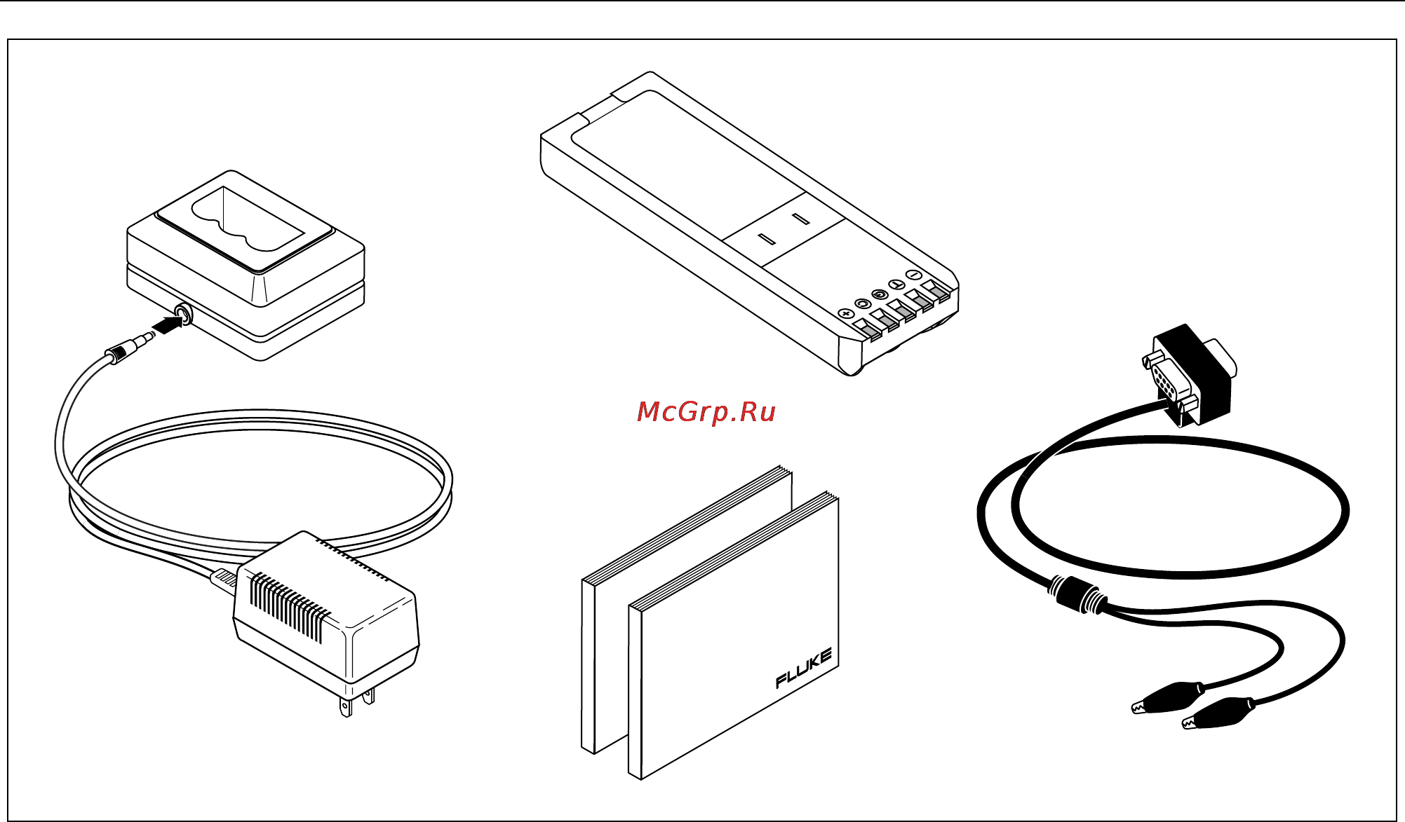 Fluke 744 [16/138] Figure 1 standard equipment cont