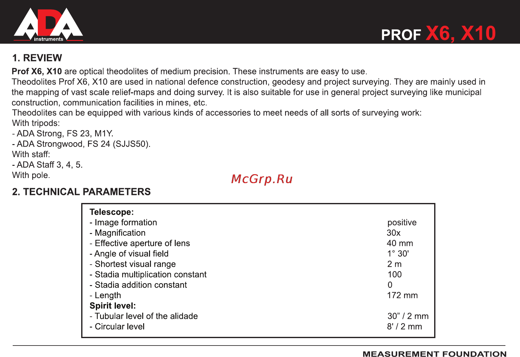 Ada PROF-X6 А00160 [21/36] Review