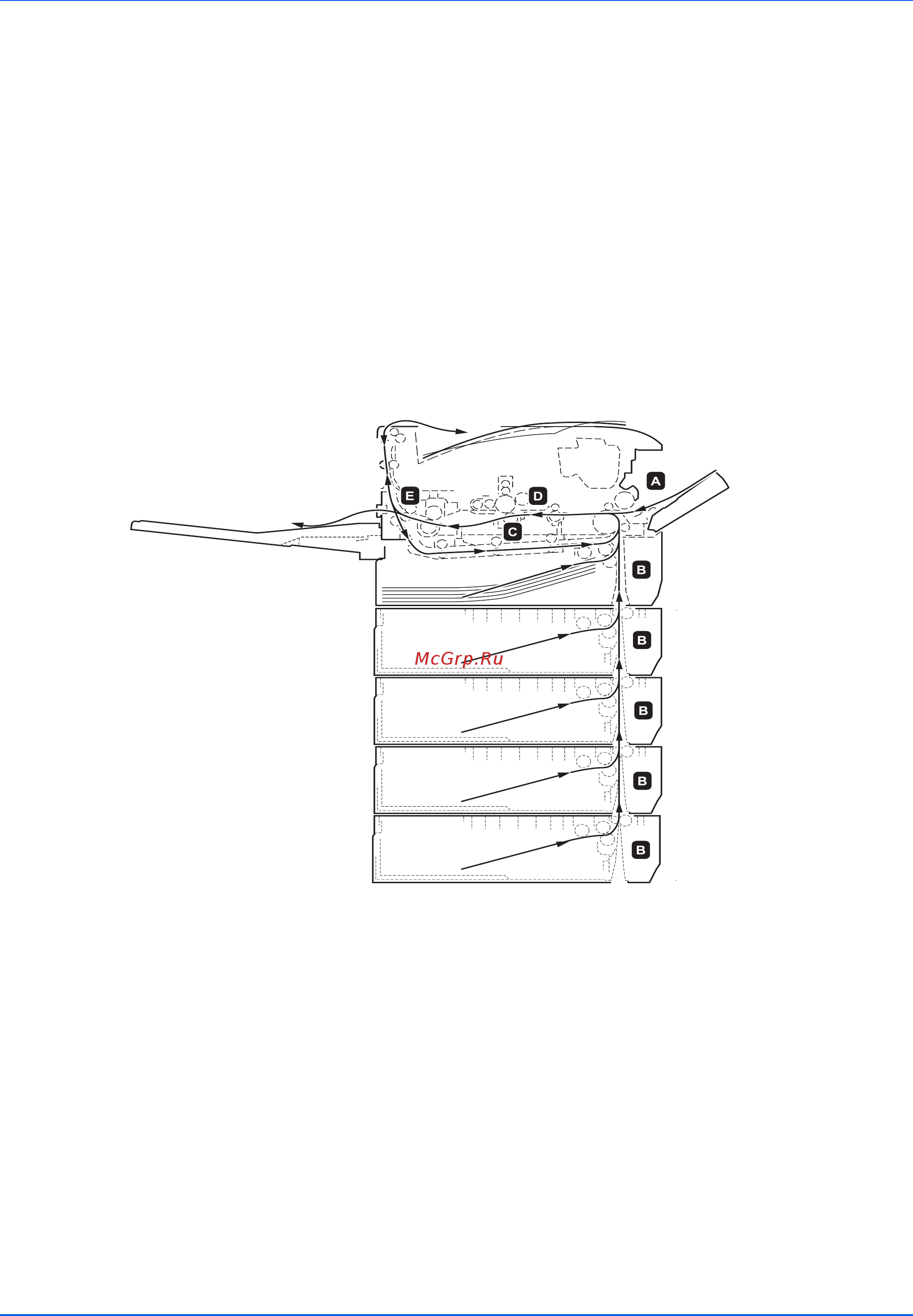 Kyocera FS-3920DN [88/111] Извлечение застрявшей бумаги