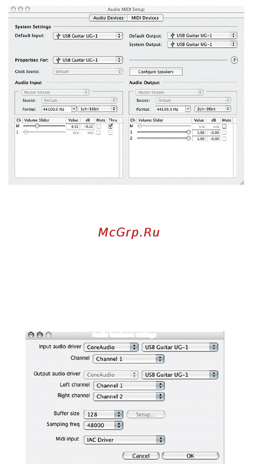 Esi Jam Mate JM400 TCH [7/9] Как использовать ug 1 с имитатором усилителя на компьютере mac