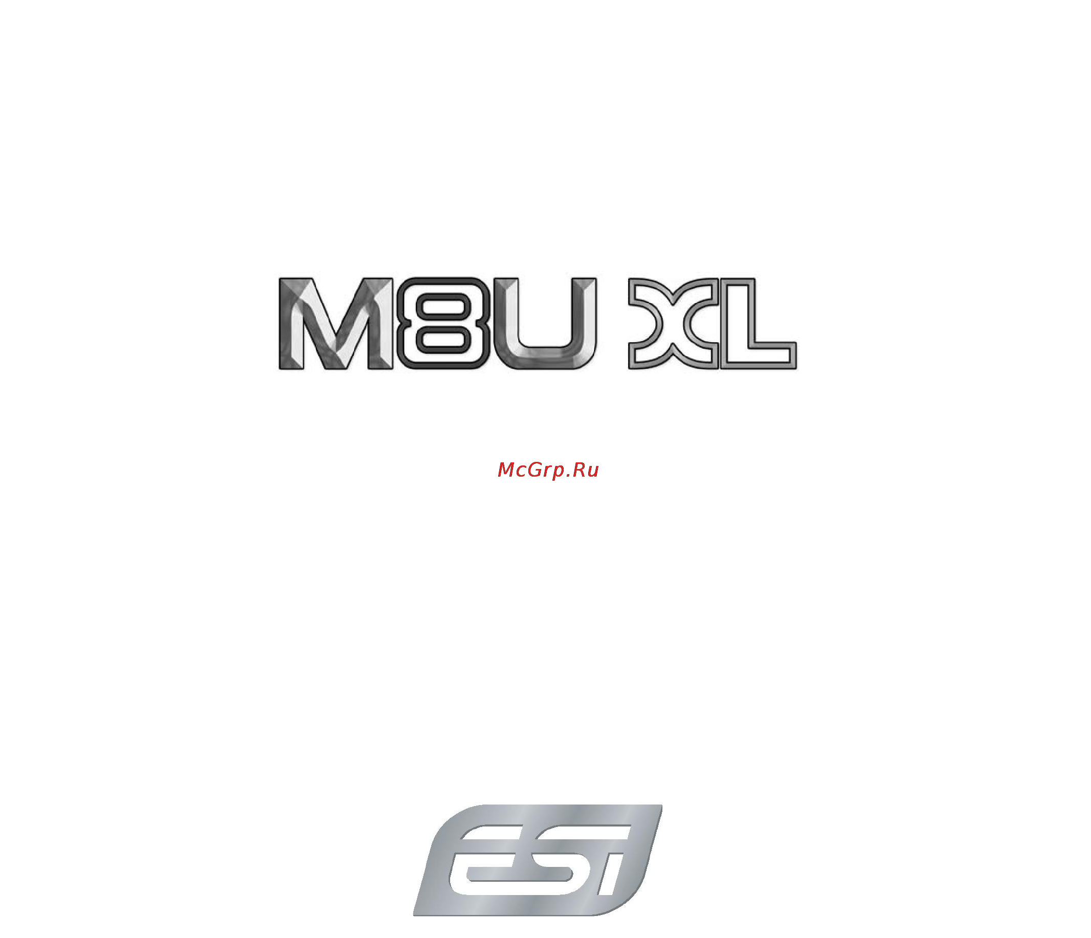 Esi M8U XL Инструкция по эксплуатации онлайн