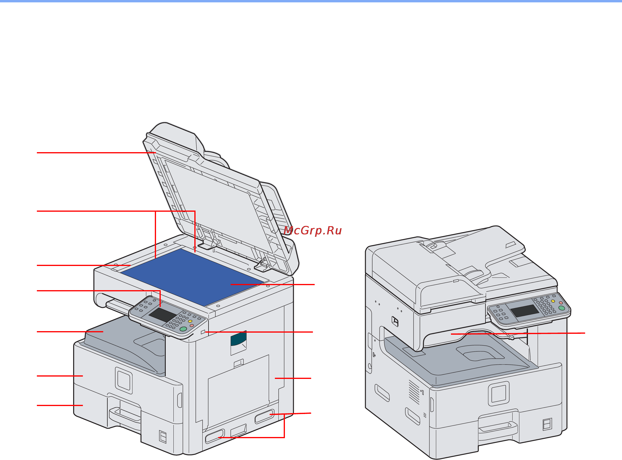 Kyocera FS-6030MFP [22/169] Аппарат