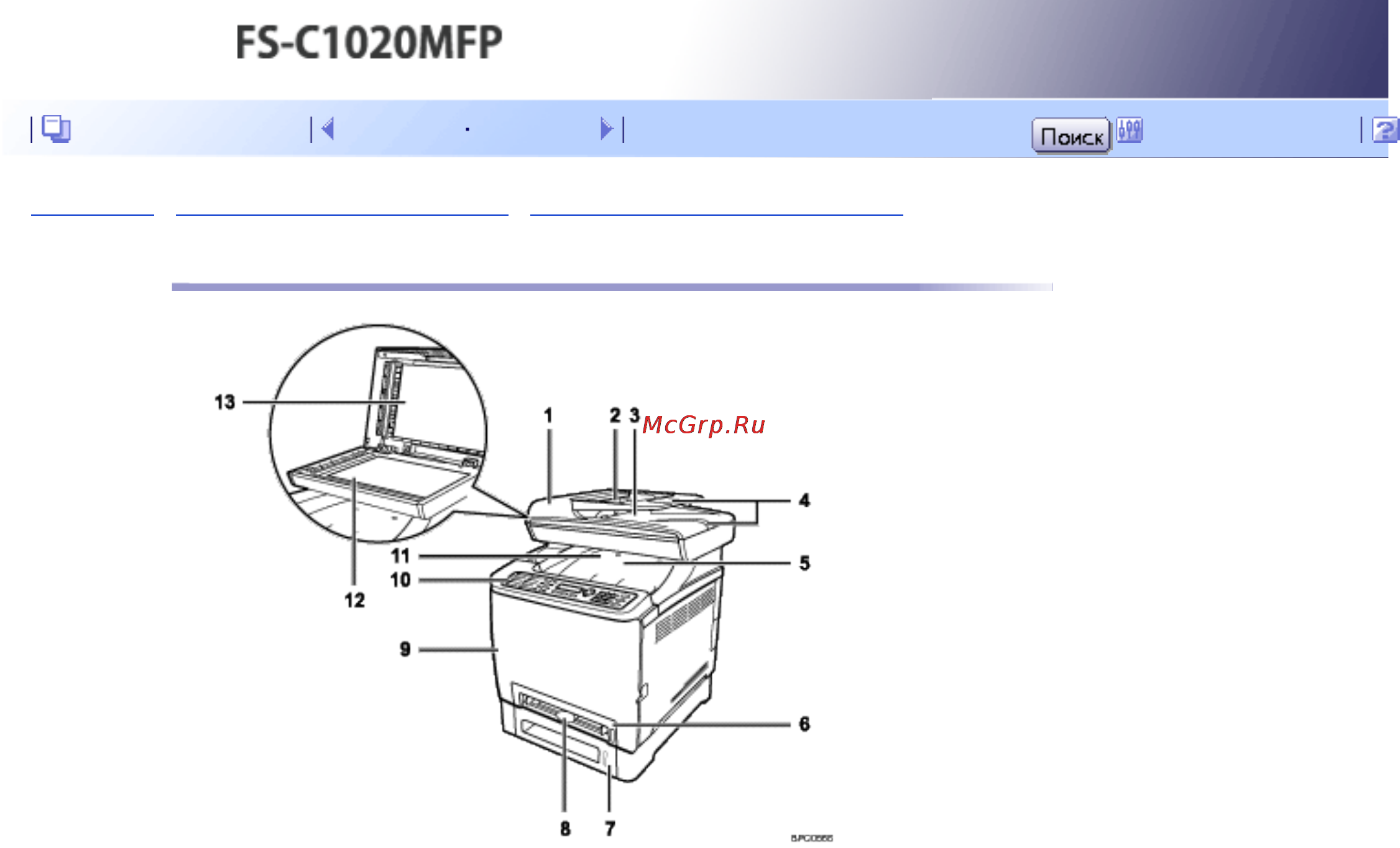 Kyocera FS-C1020MFP [67/547] Снаружи вид спереди