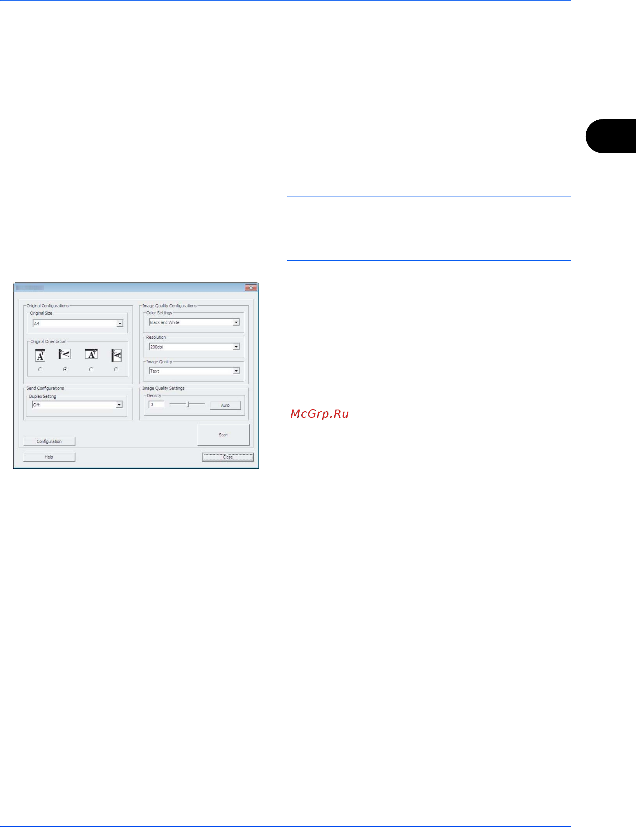 Kyocera FS-C2026MFP+Ext [144/194] Сканирование с помощью twain