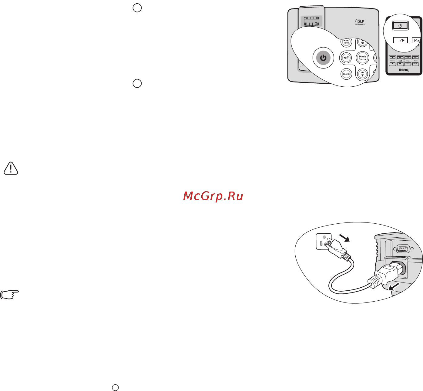 Benq MP515 [45/68] Выключение проектора